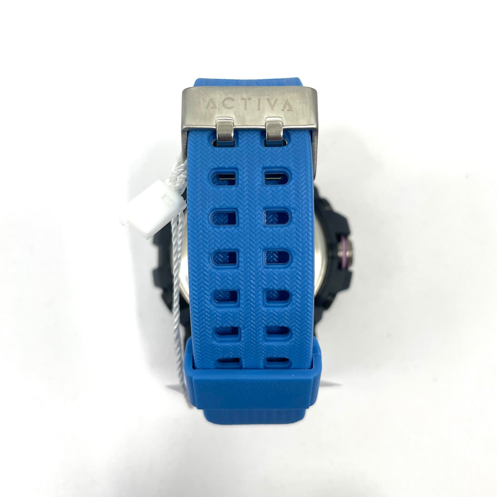 Activa Men’s Digital Sports Watch – Blue & Black