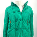 Moncler Teal Green Quilted Puffer Coat – Size 1