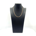 9CT Rose Gold Curb Chain 18" 3mm