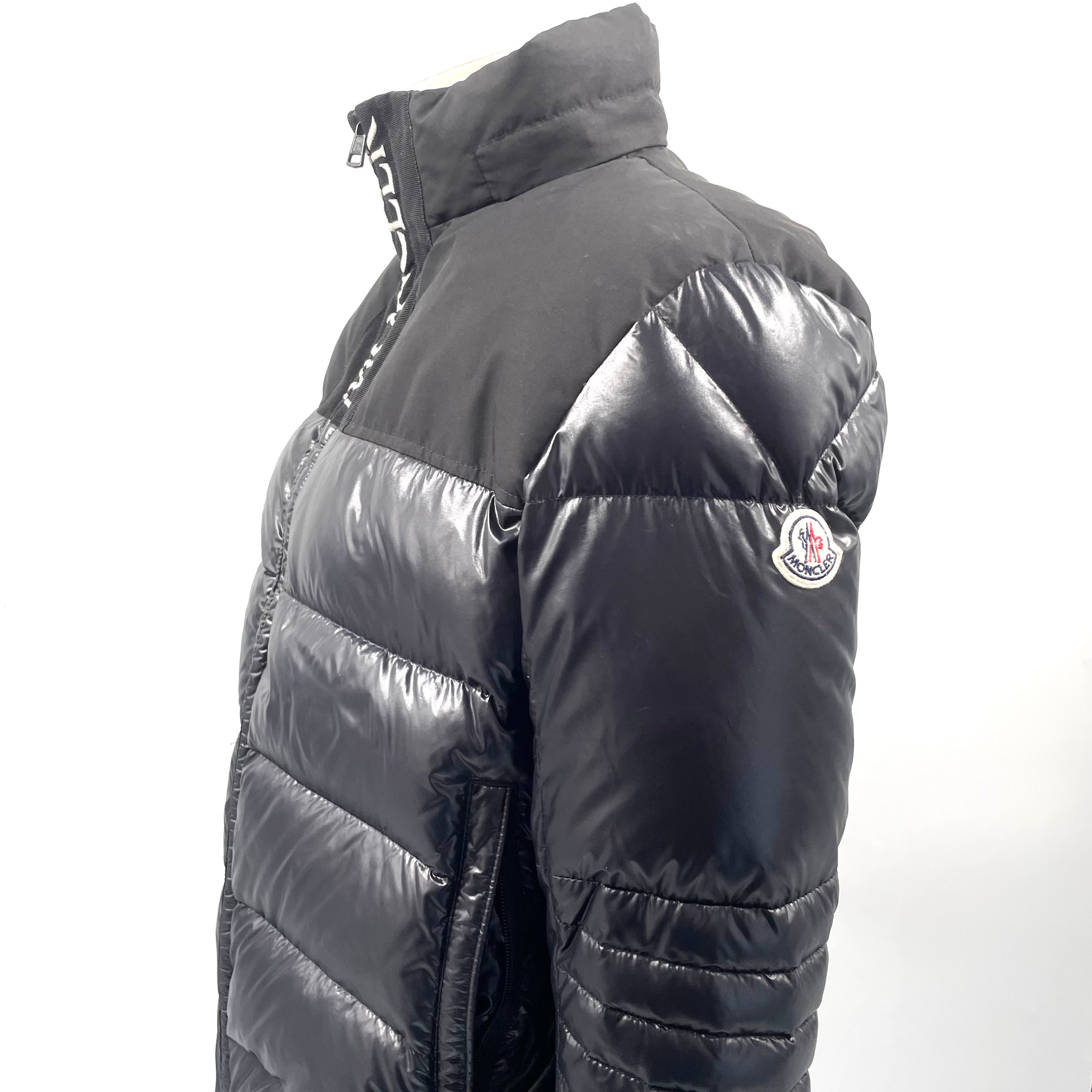 Moncler Black Bruel Guibbotto Puffer Jacket – Size 4