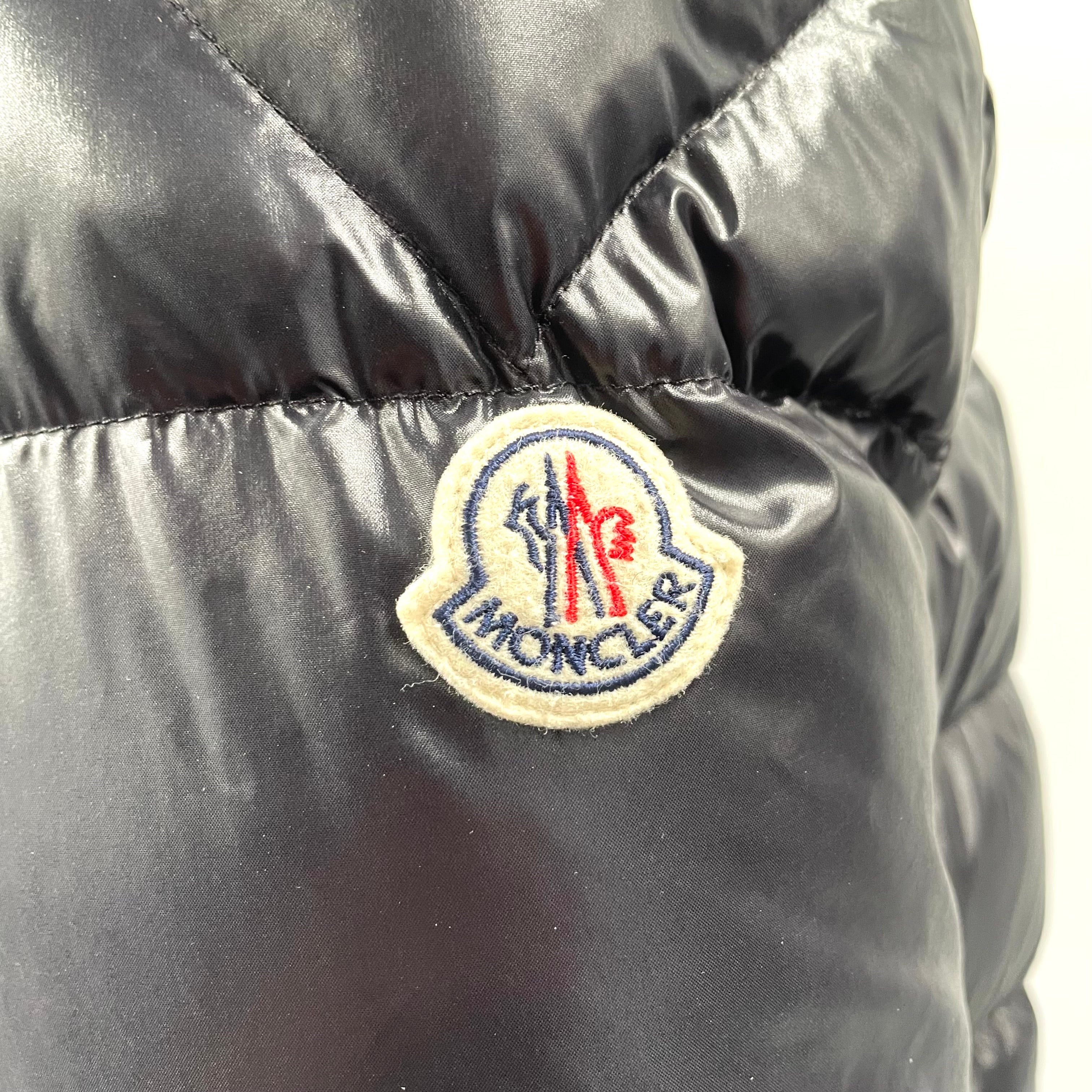 Moncler Black Bruel Guibbotto Puffer Jacket – Size 4
