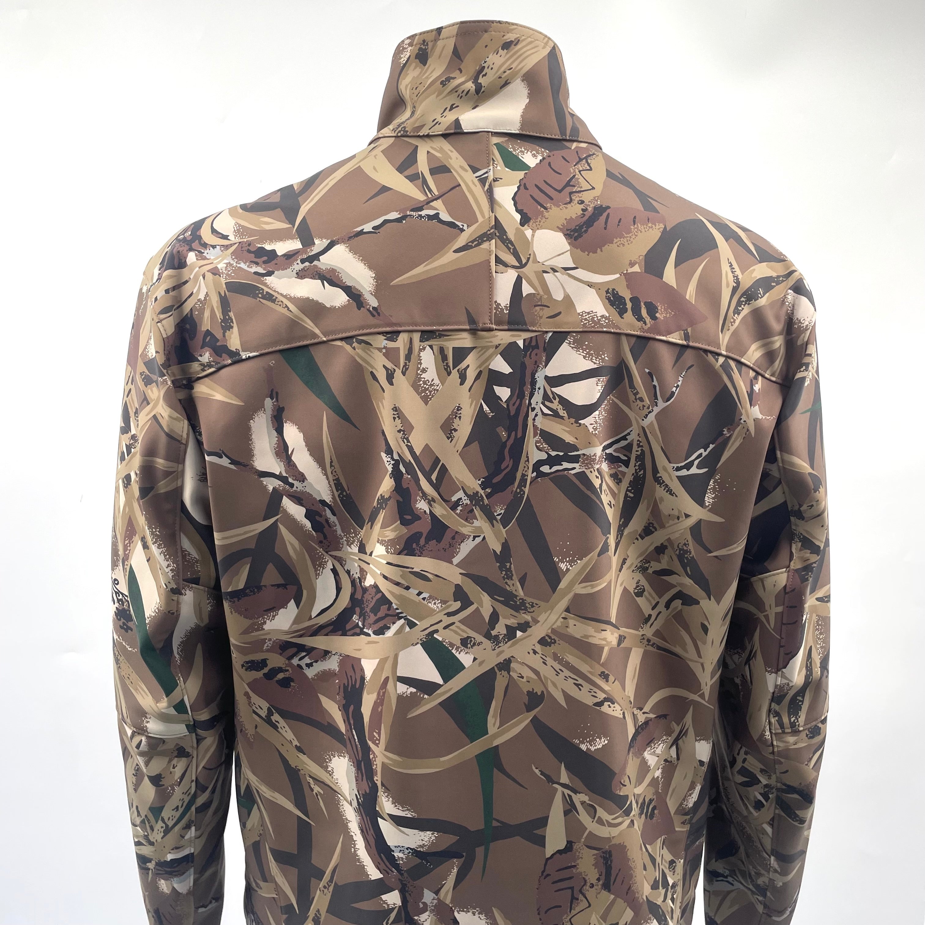 Moncler Camo Print Softshell Zip Jacket – Size 3 (M) – Brand New with Tags