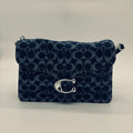 Coach Denim Signature Monogram Tabby