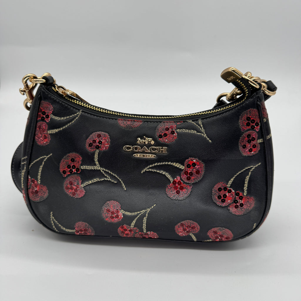 Coach Teri Shoulder Bag Cherry Print