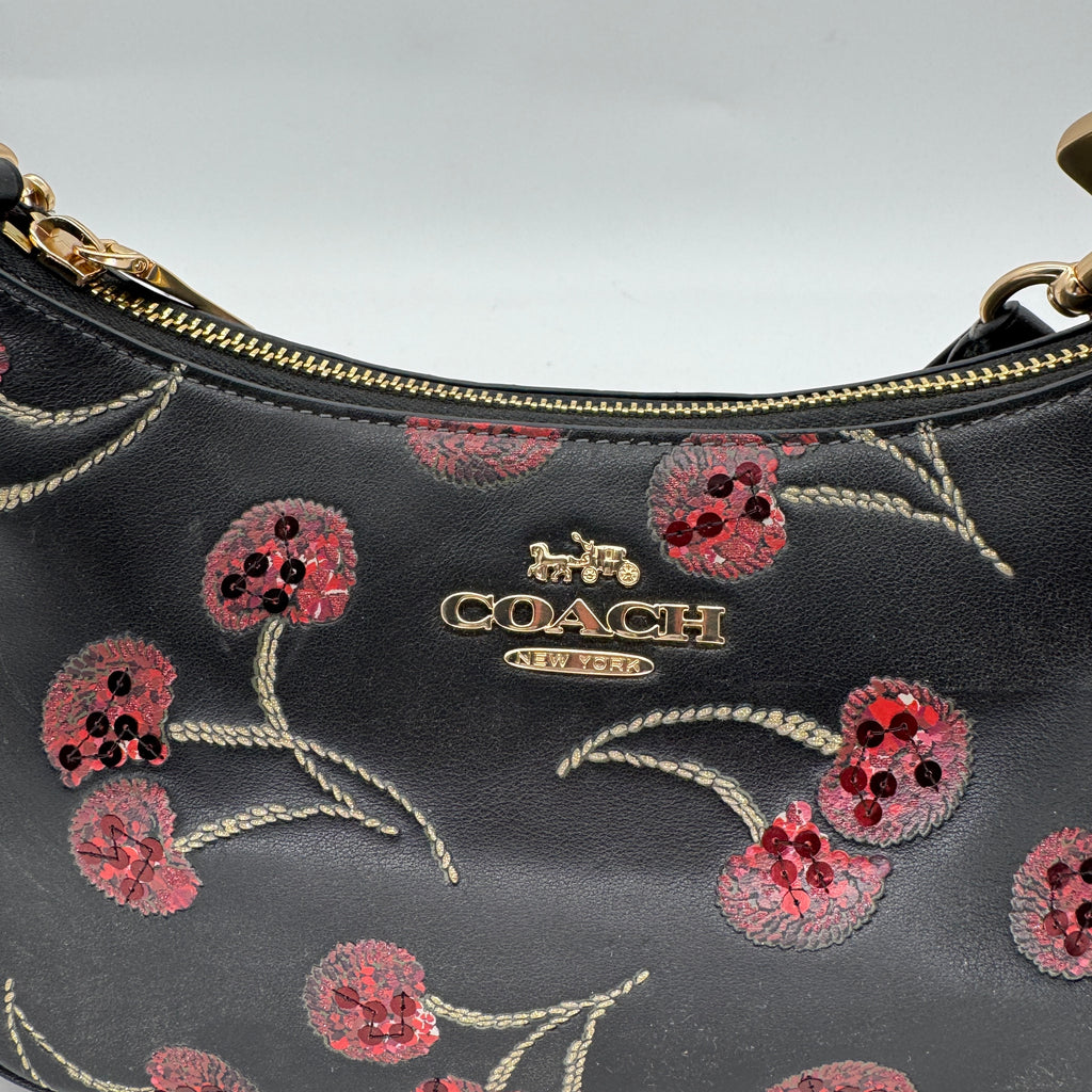 Coach Teri Shoulder Bag Cherry Print