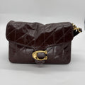 Coach Chain Tabby Shoulder Bag Quilted