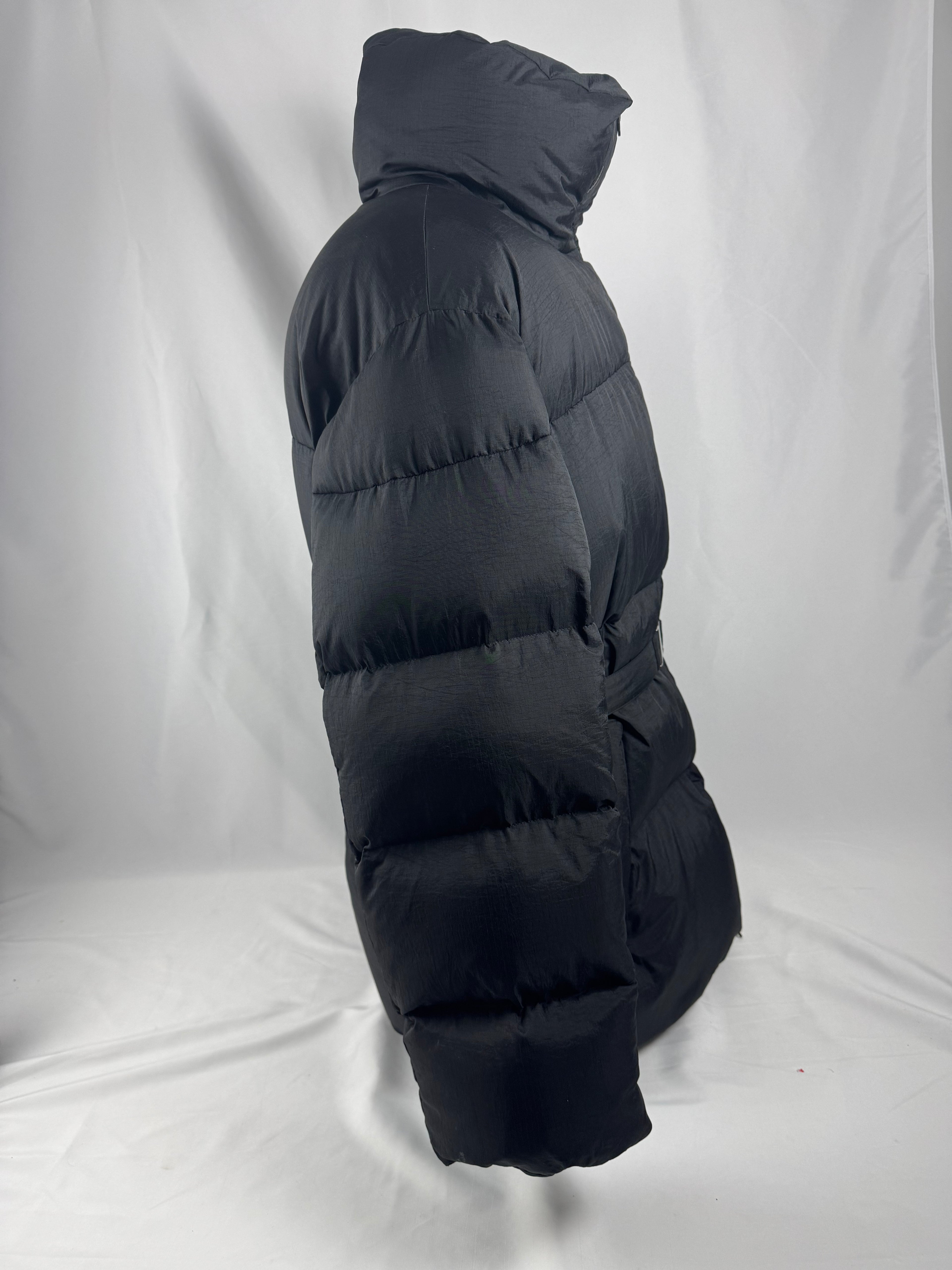 Off-White Hands Off belted puffer down jacket