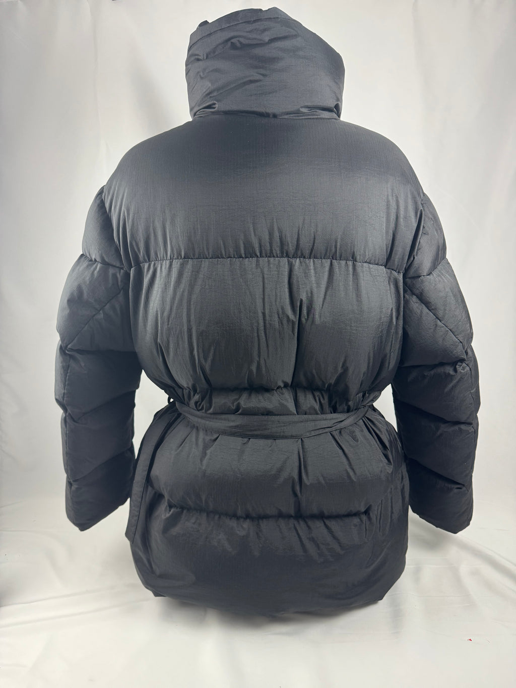 Off-White Hands Off belted puffer down jacket