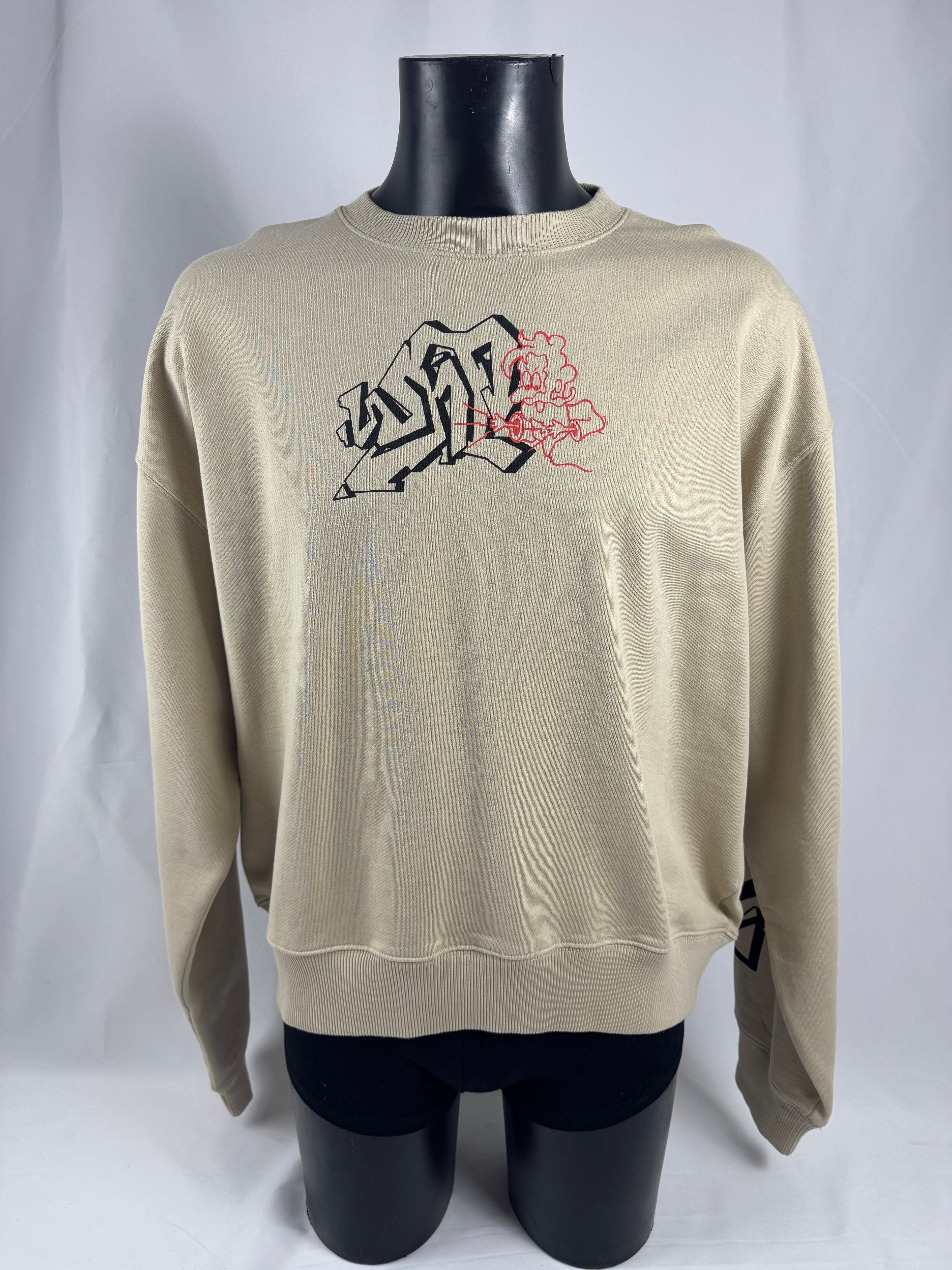 Off-White Graff Outline Crewneck