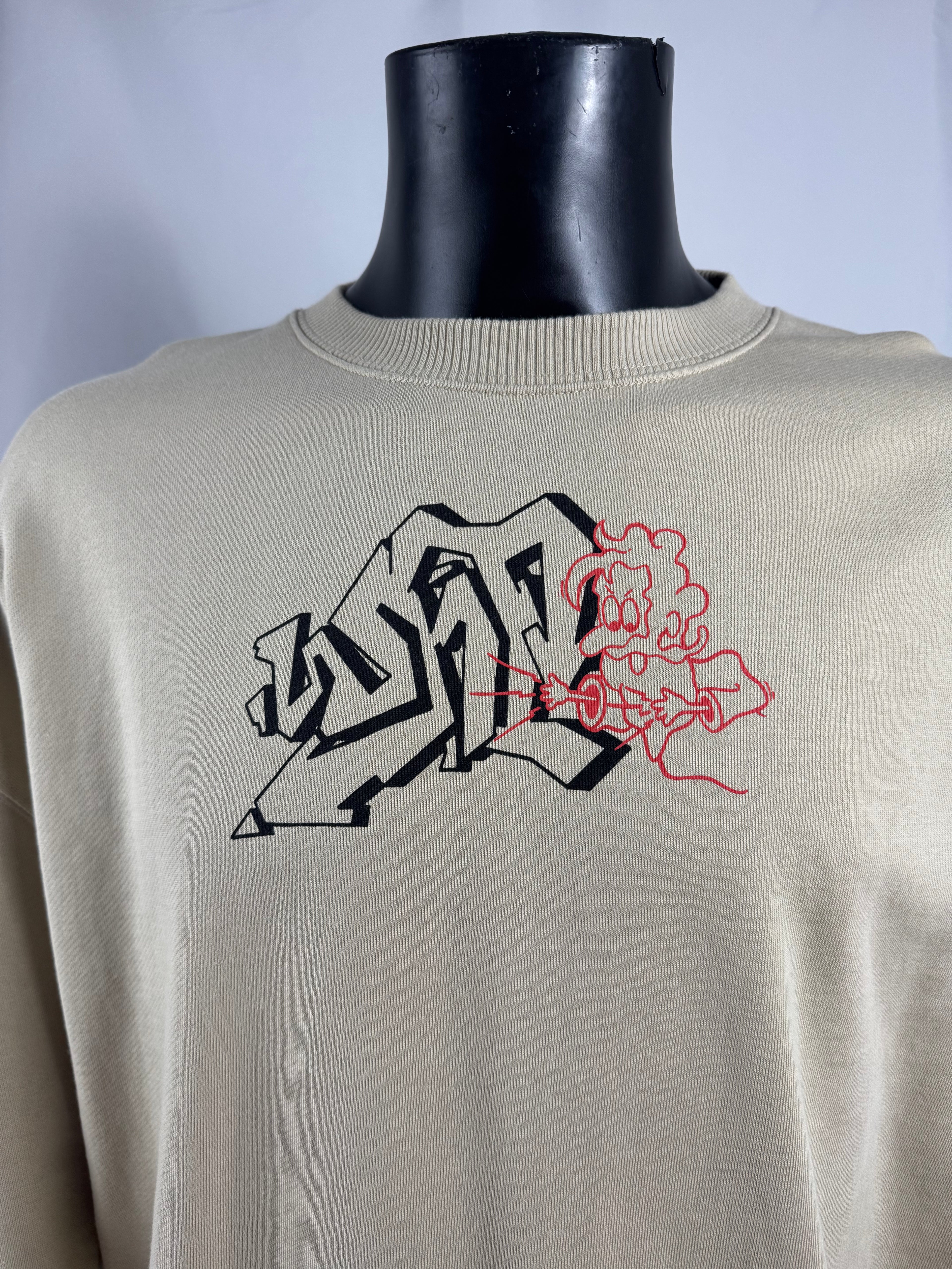 Off-White Graff Outline Crewneck