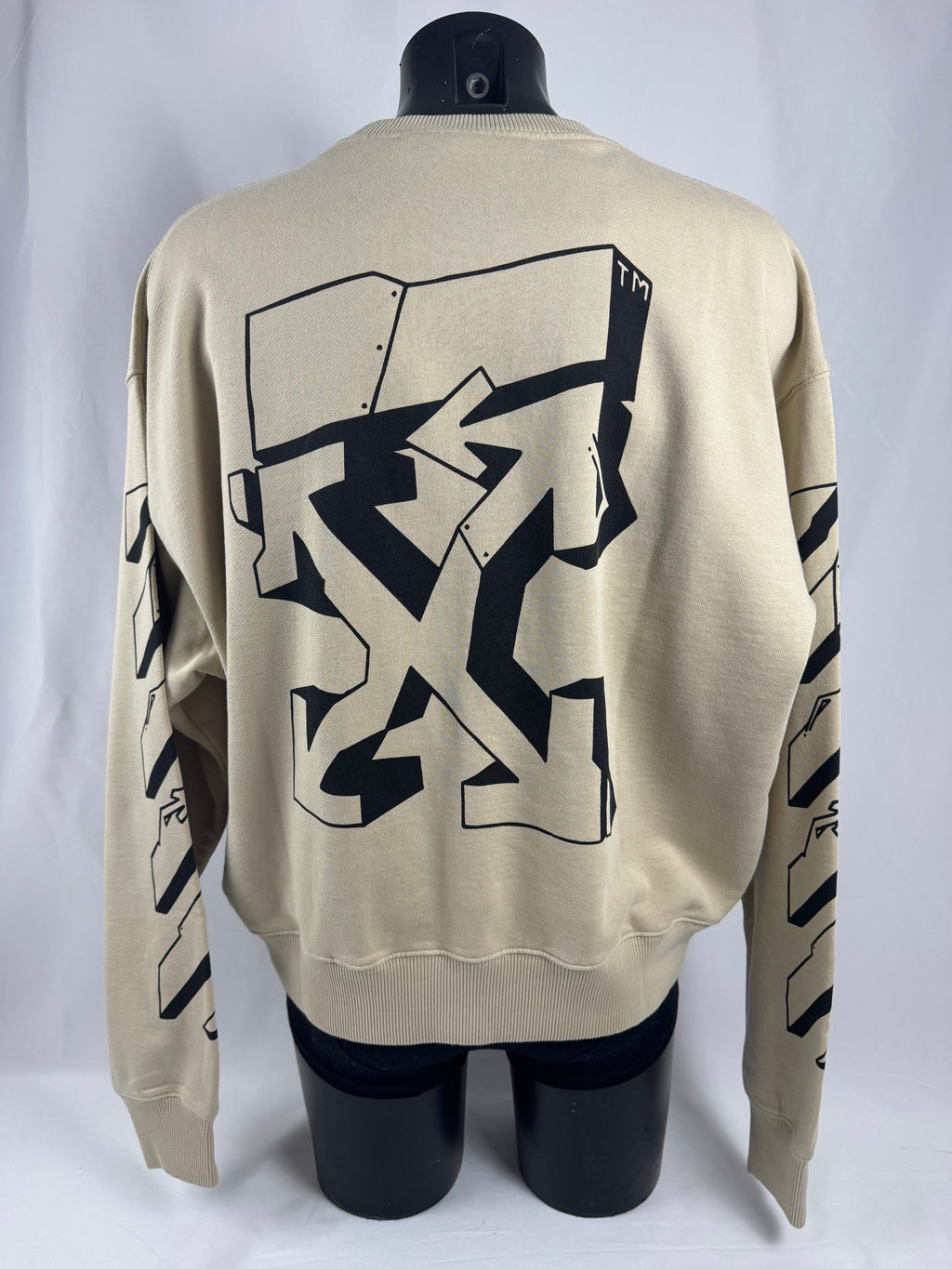 Off-White Graff Outline Crewneck