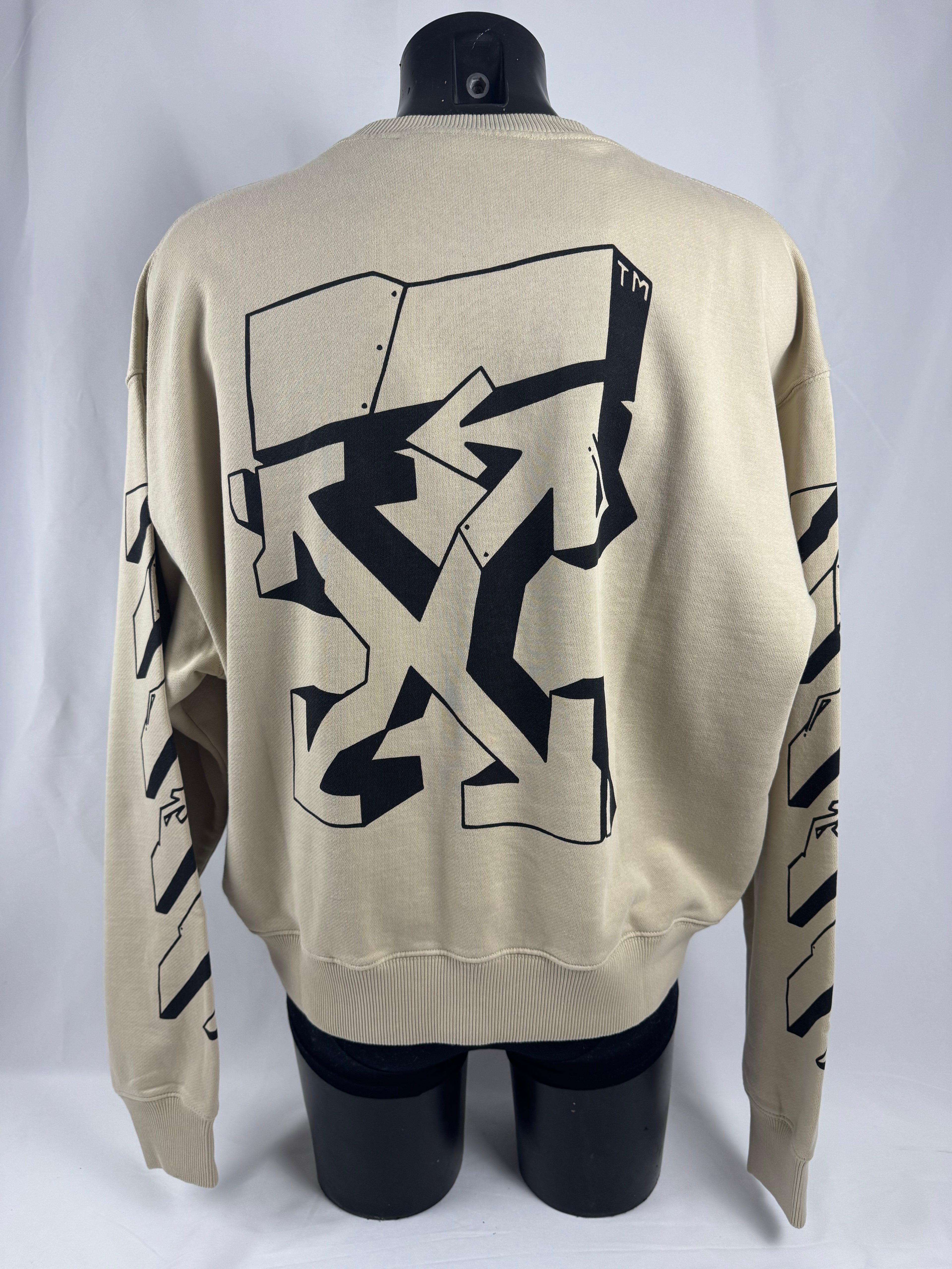 Off-White Graff Outline Crewneck
