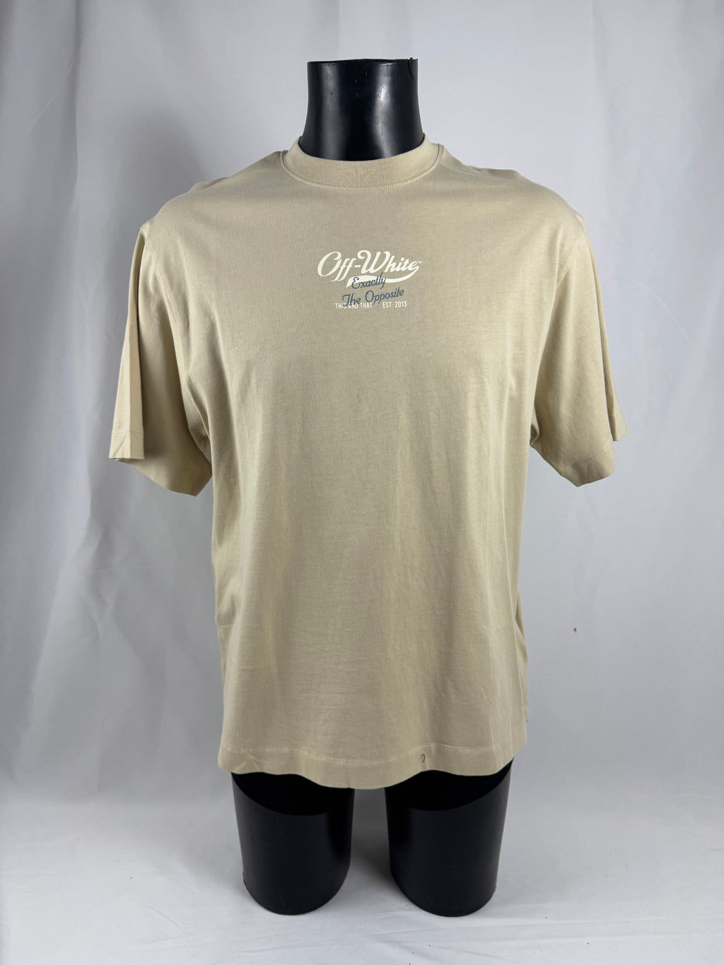 Off White Script logo Opp Over Skate Tee