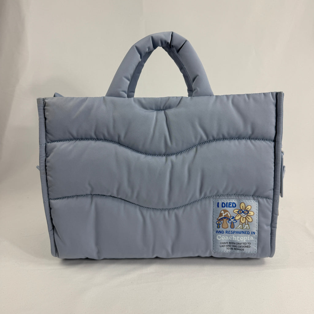Coachtopia Loop Tote With Wavy Quilting