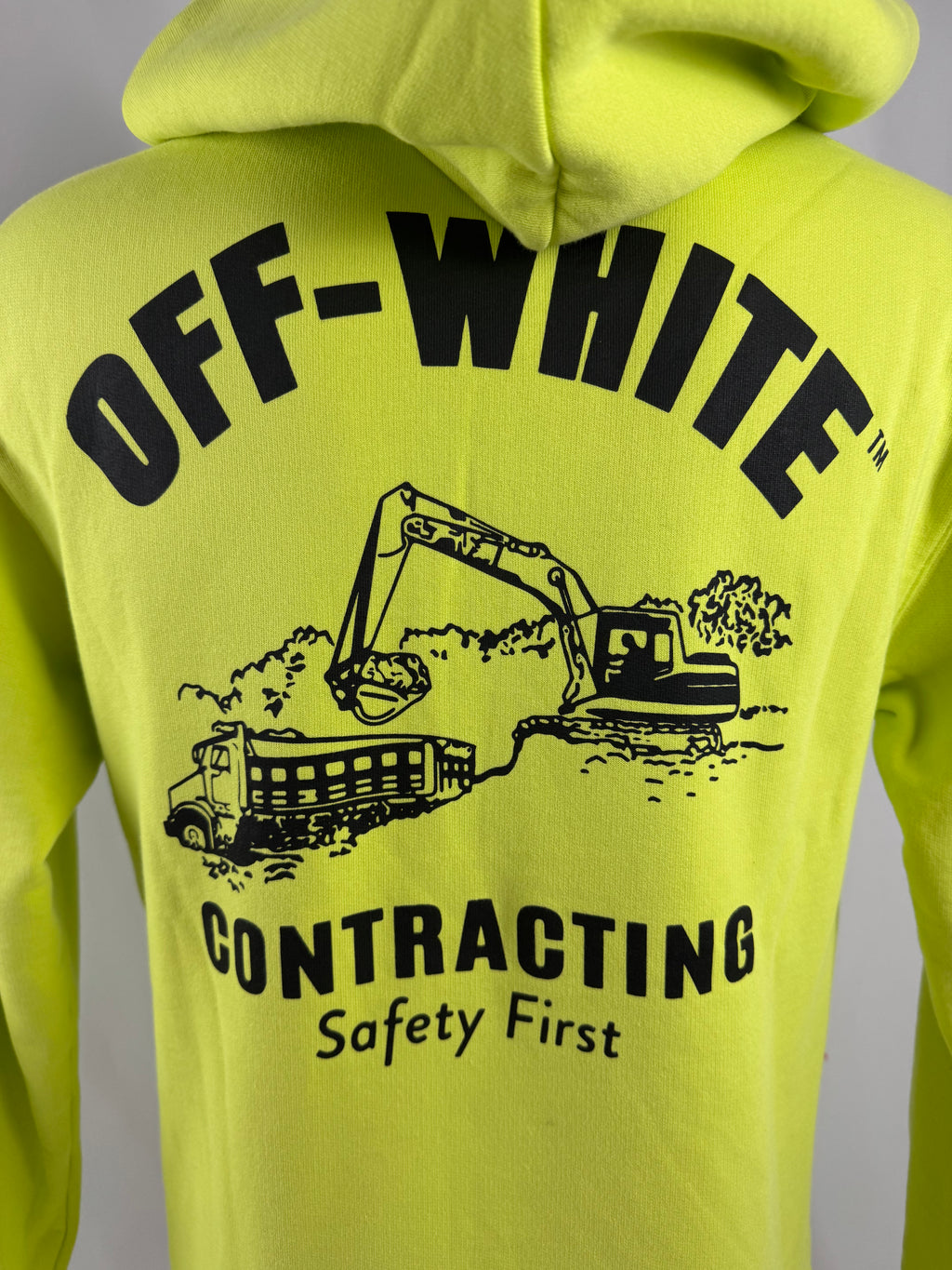Off White Construction Hoodie
