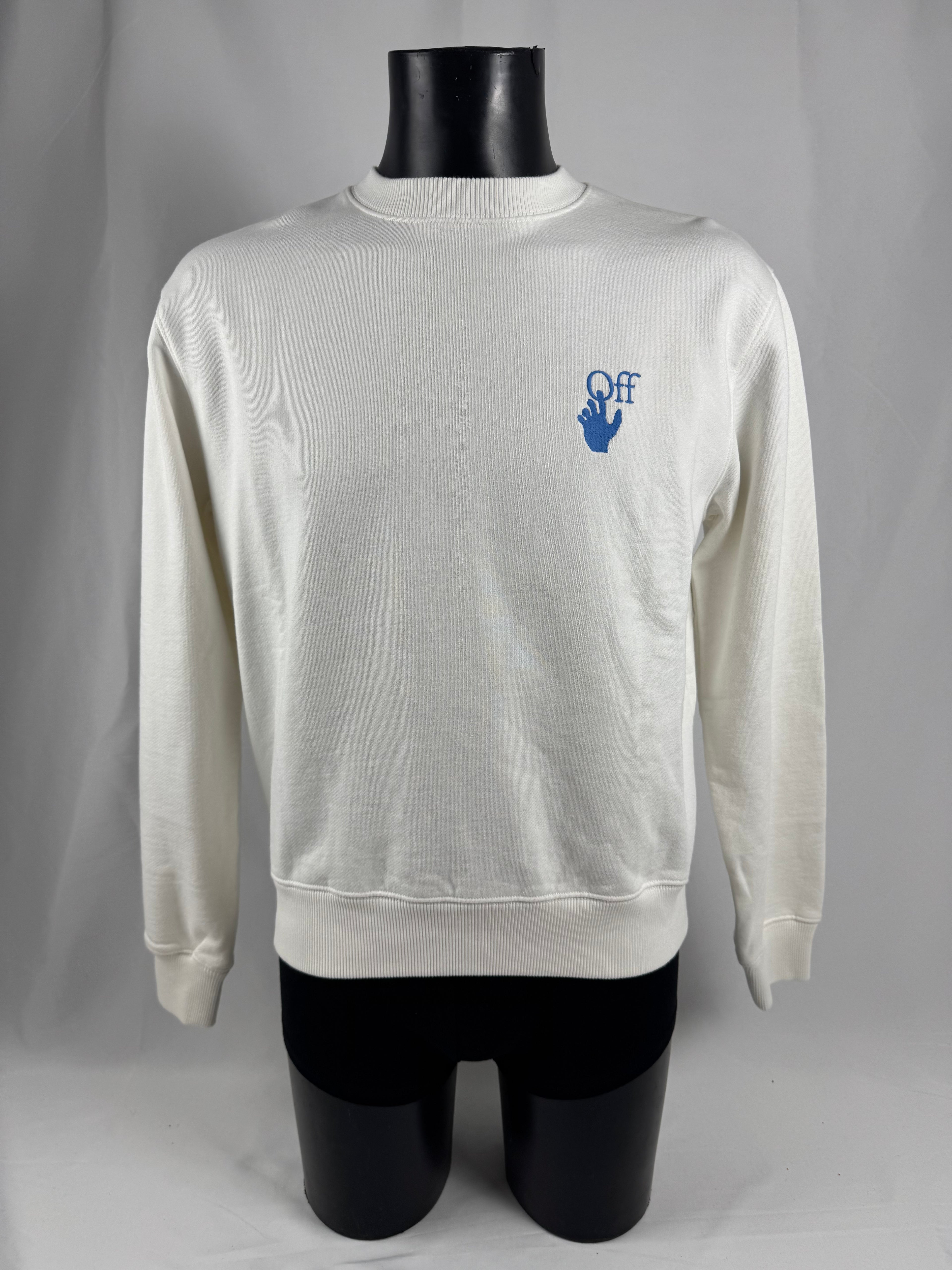 Off White Full Colour Type Crewneck