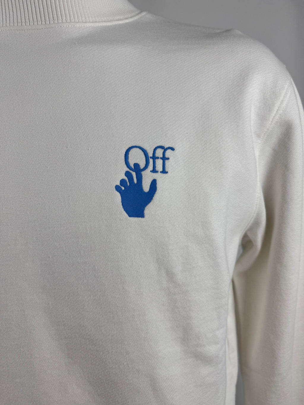 Off White Full Colour Type Crewneck