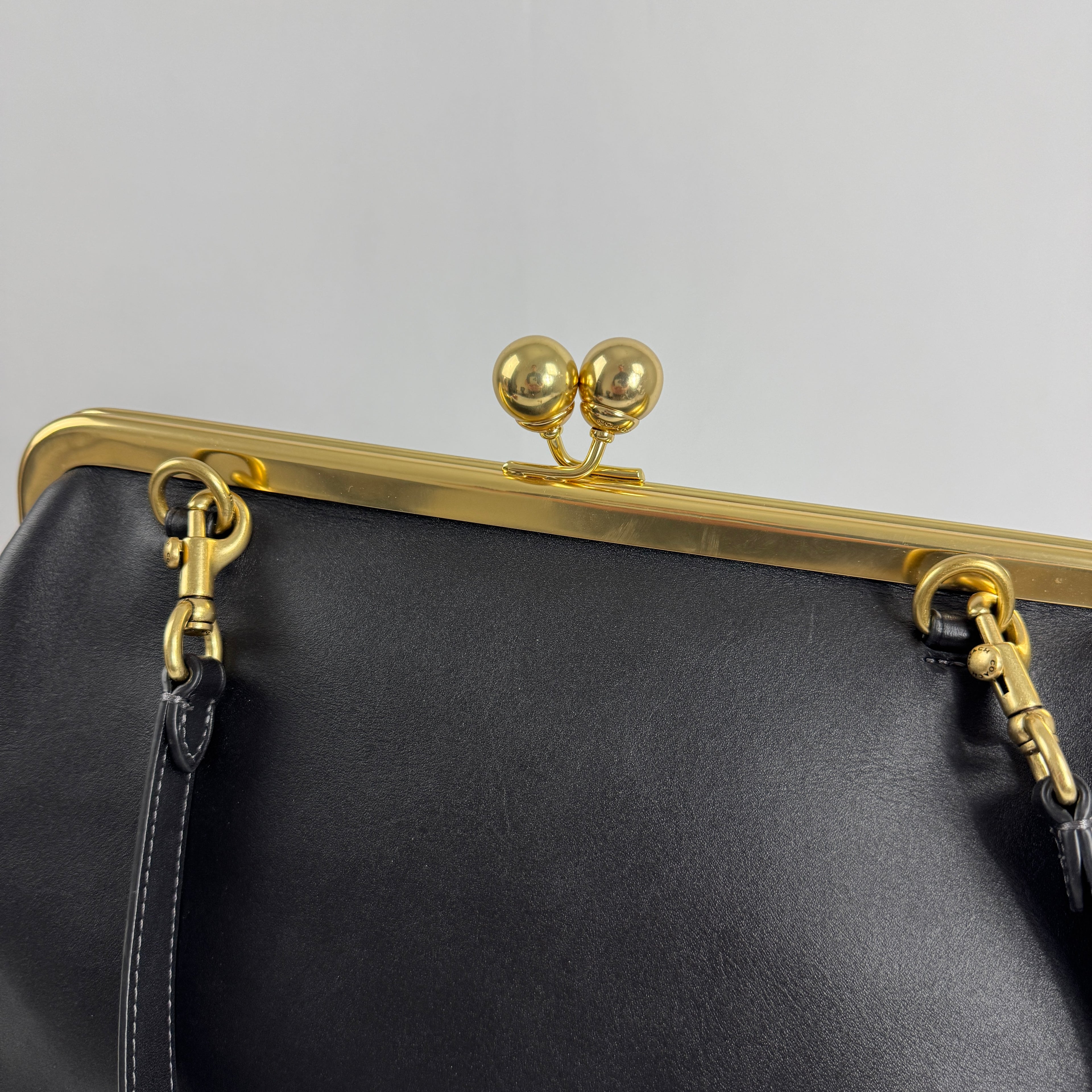 Coach Kisslock Frame Bag