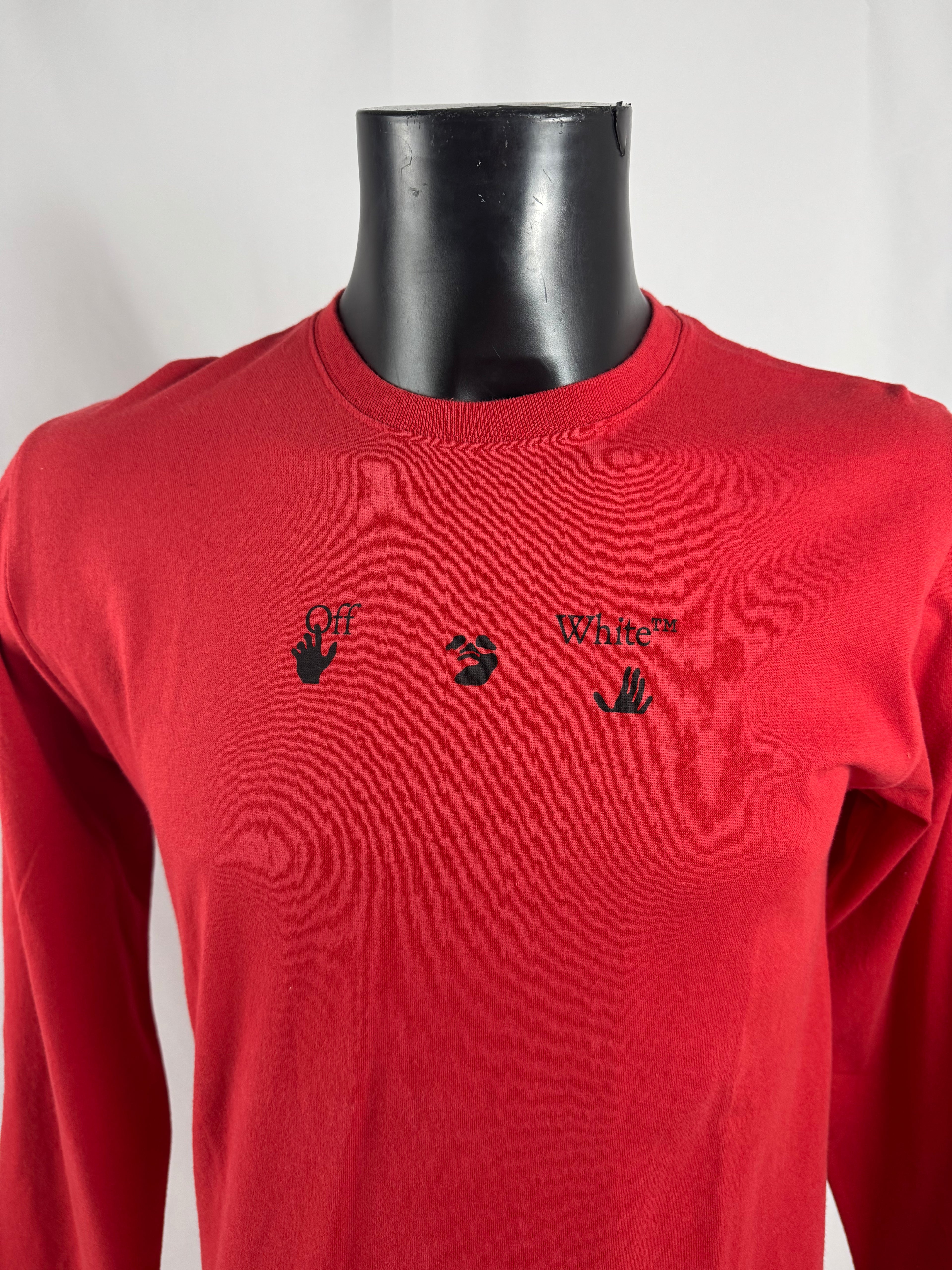 Off White Marker Longsleeve Tee