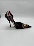 Balenciaga Tartan Plaid BB Pumps