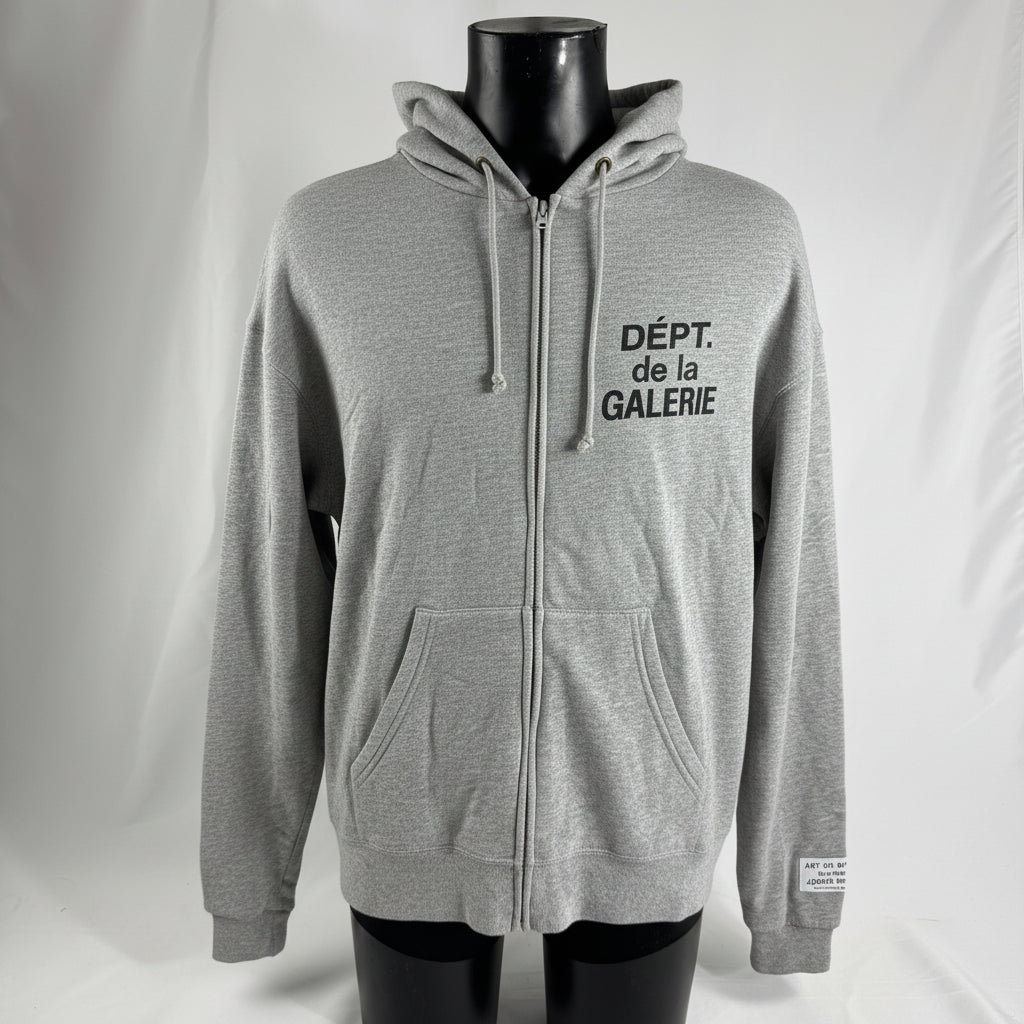 Gallery Dept Zip Up Hoodie