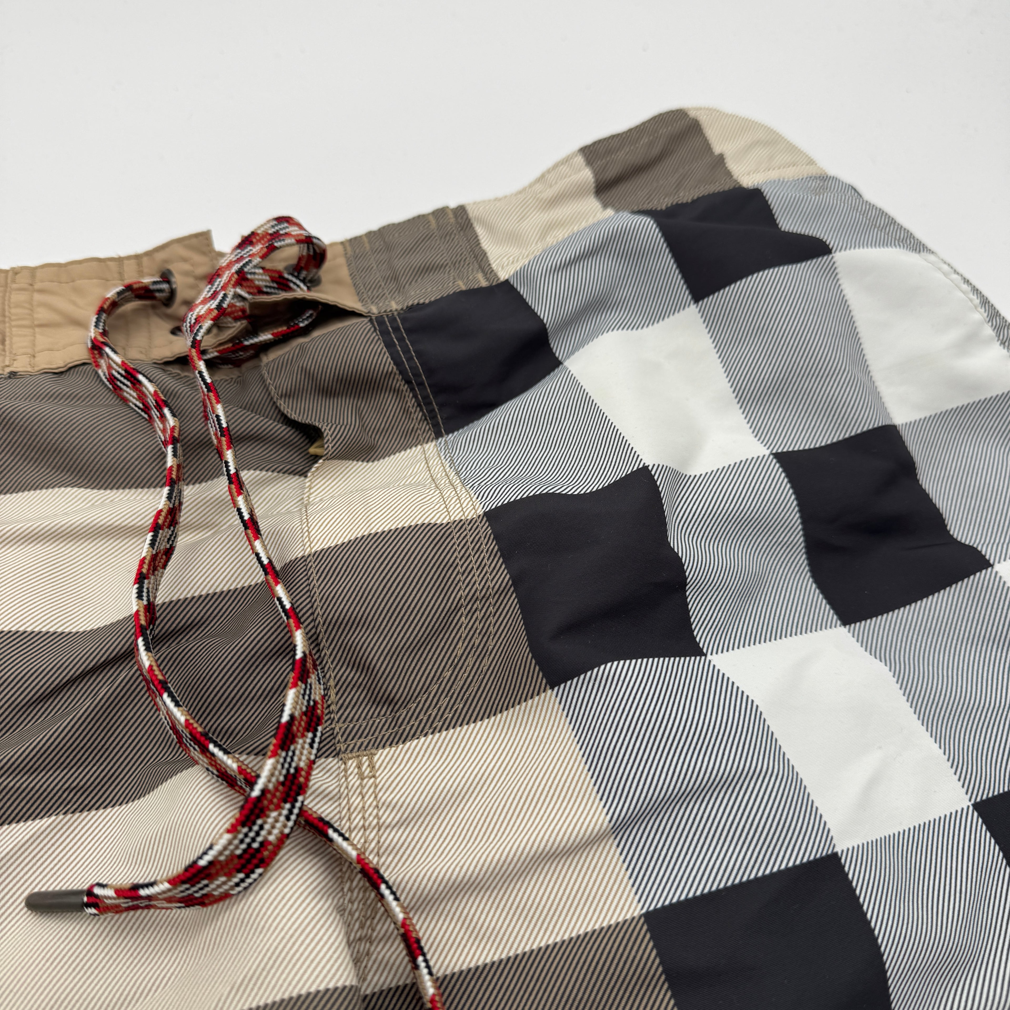 Burberry Check Swim Trunks