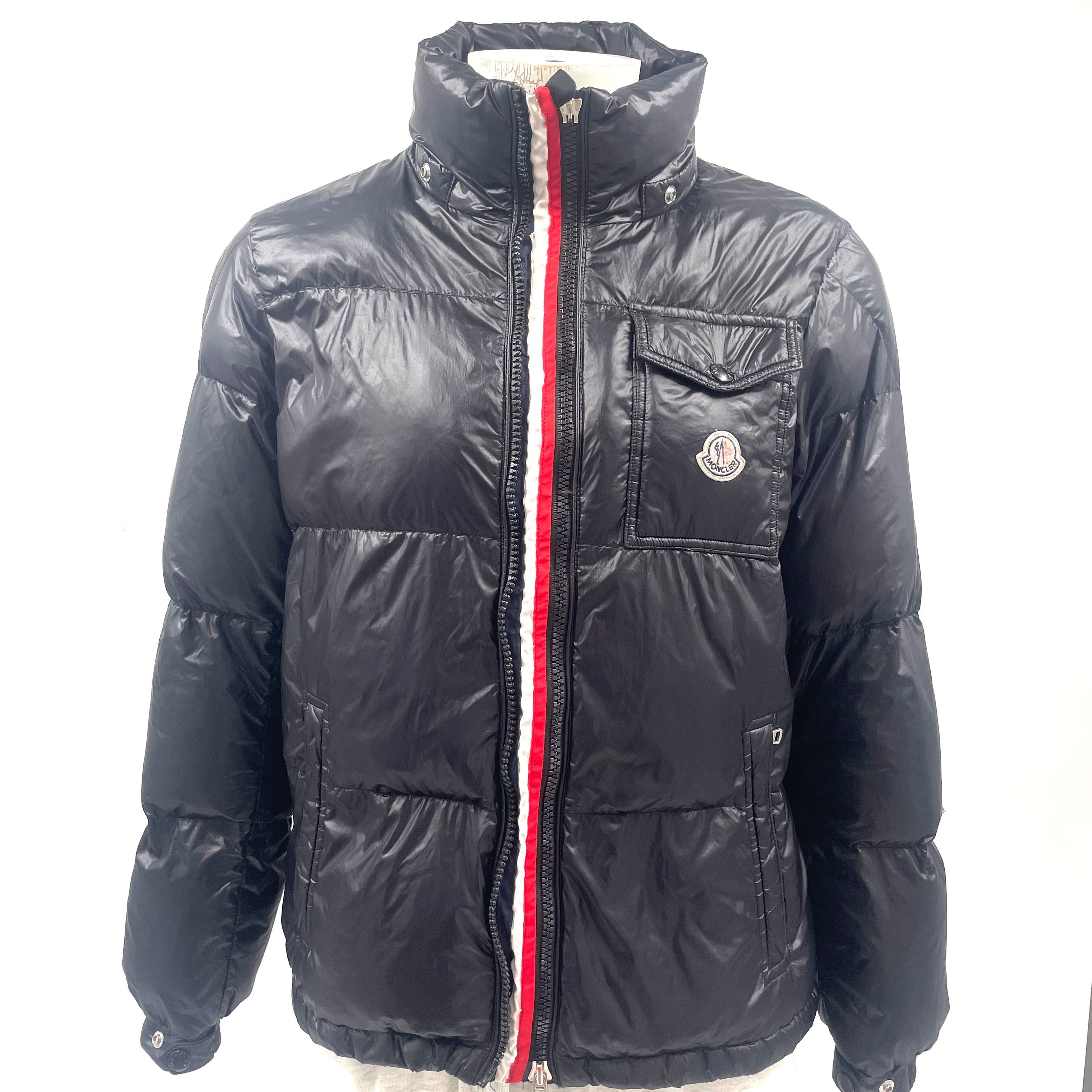 Moncler Black Puffer Jacket – Size 2