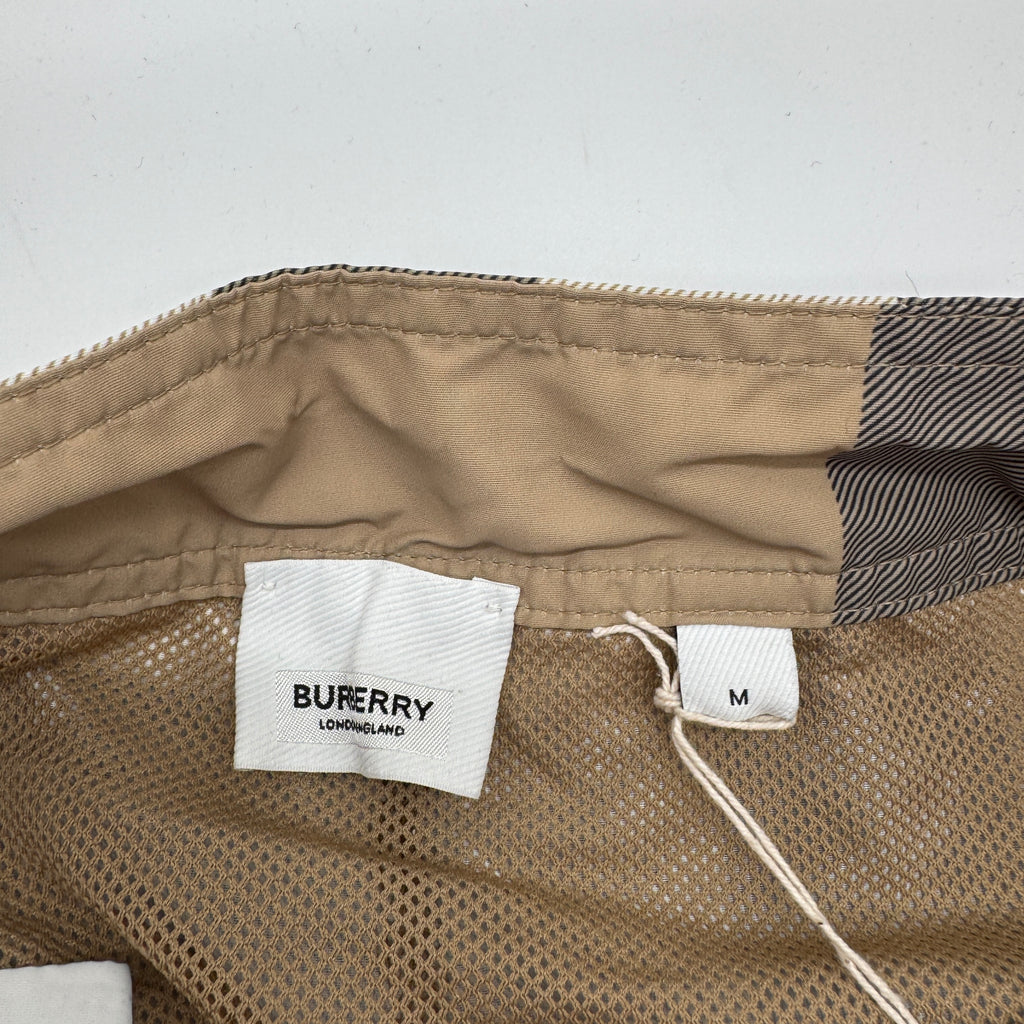 Burberry Check Swim Trunks
