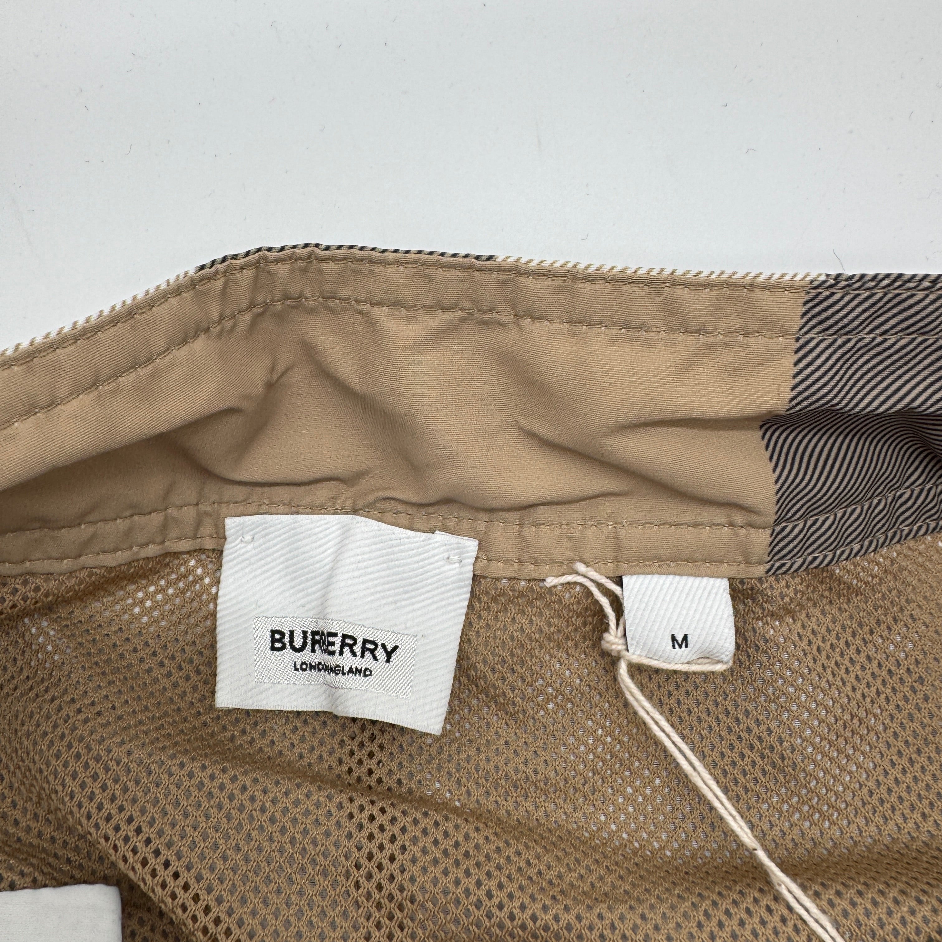Burberry Check Swim Trunks