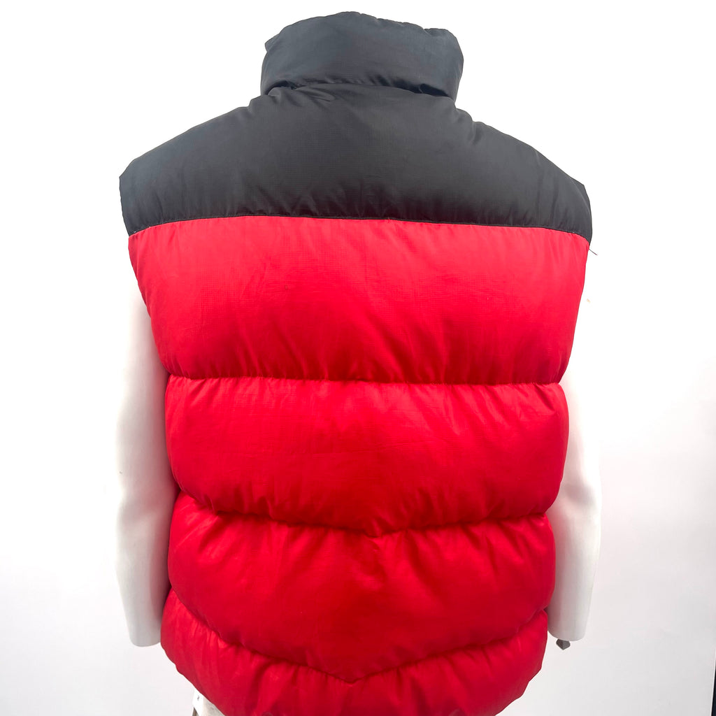 Ralph Lauren Red & Black Puffer Gilet – Size XL