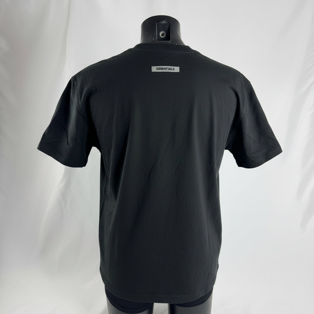 Essentials Spellout T-Shirt Black