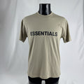Essentials Spellout T-Shirt Beige