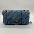Coach Tabby Shoulder Bag Quilted Denim