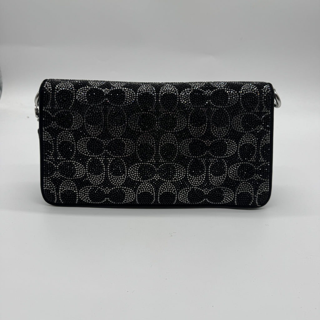 Coach Shoulder Bag 26 With Signature Beading
