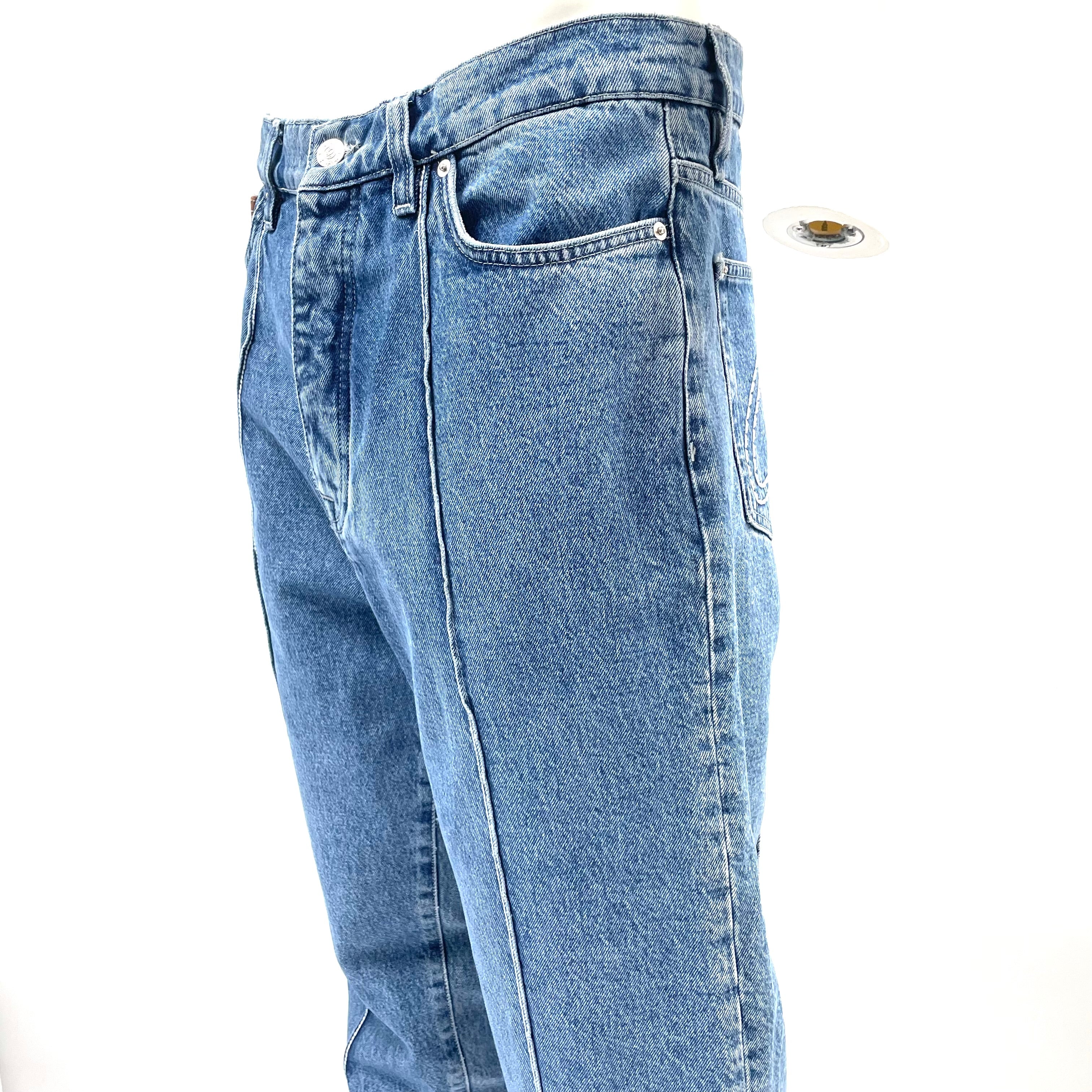 Corteiz Denim Jeans – Blue, Size L, New With Tags