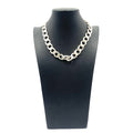 925 Silver Curb Chain 18" 14mm