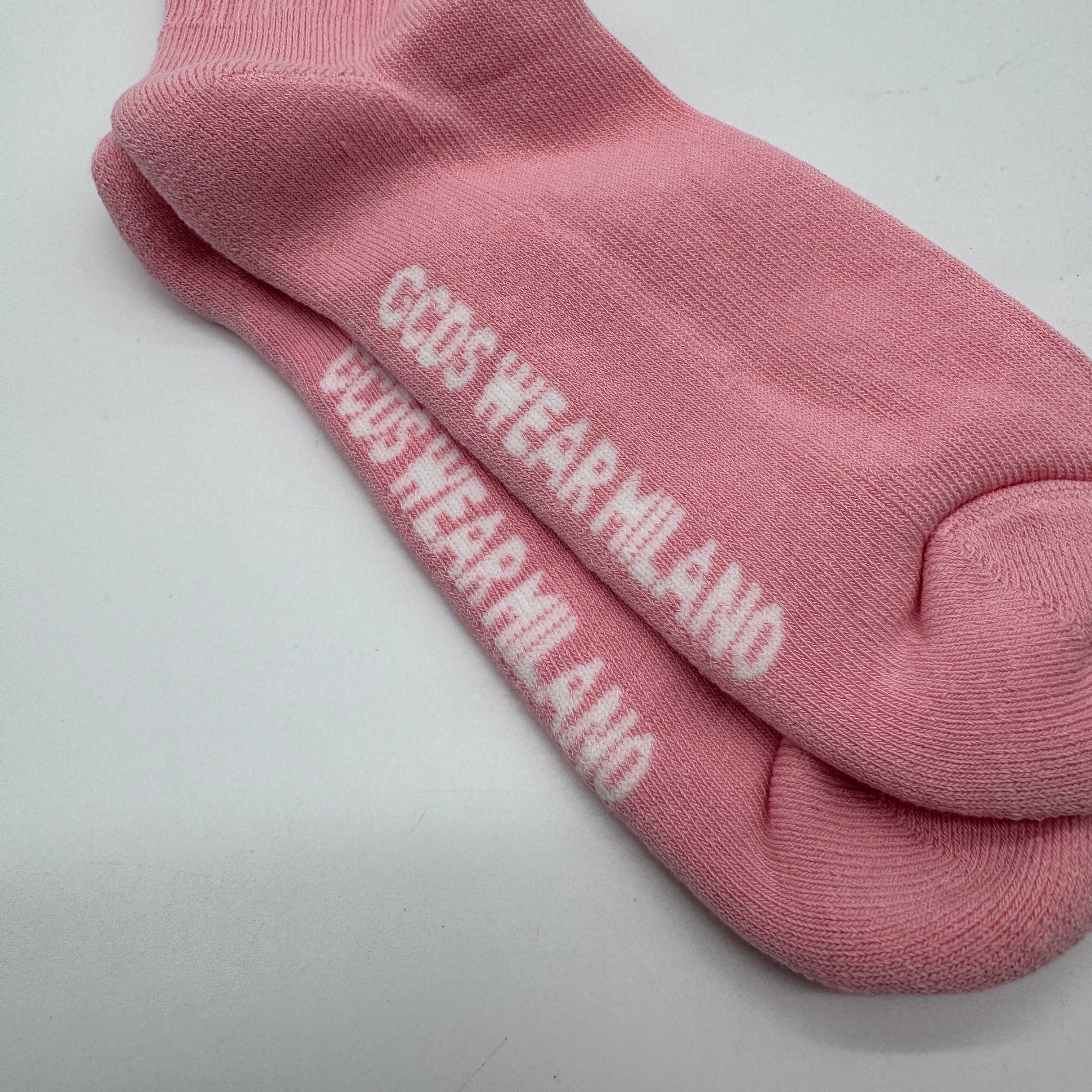 GCDS Socks in Pink