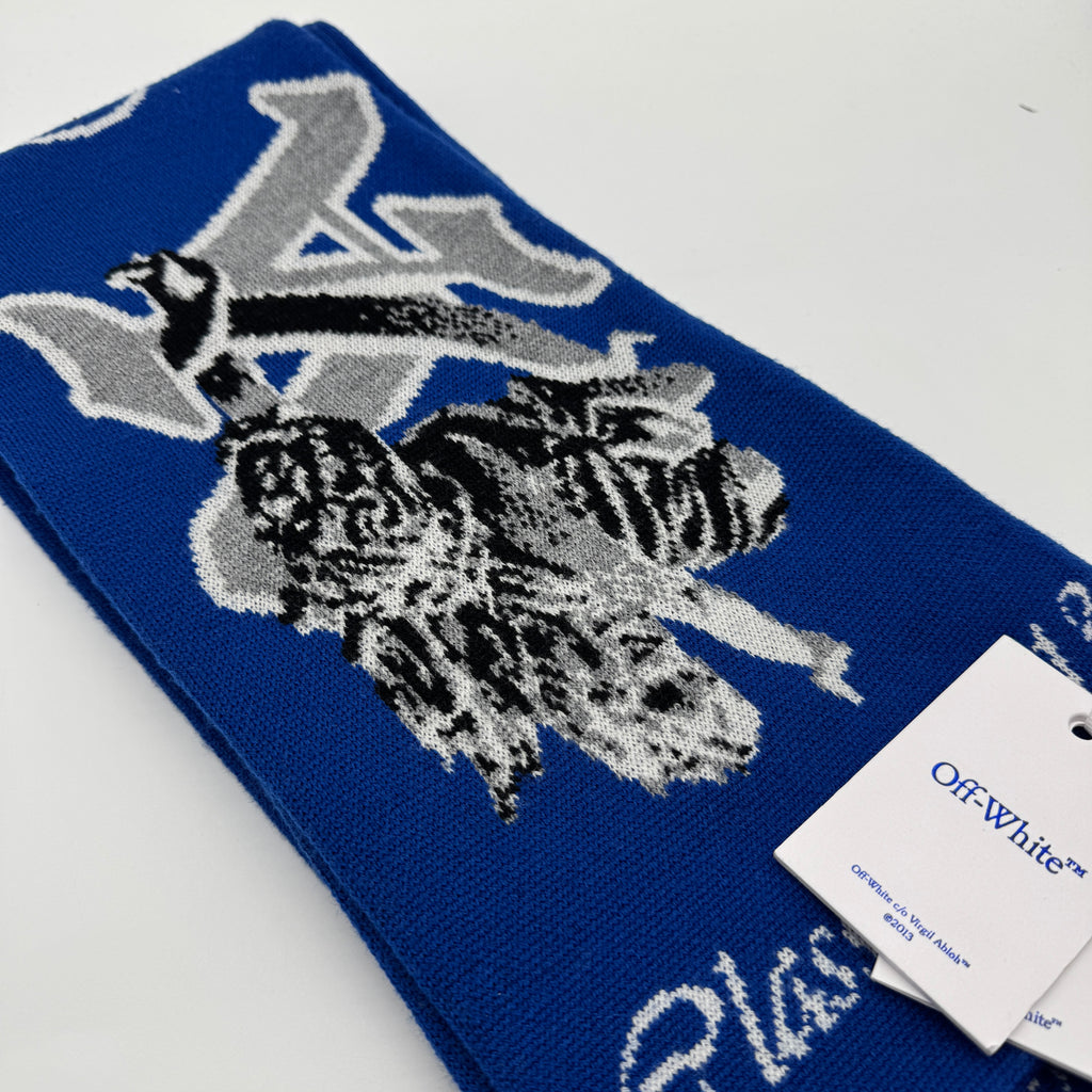 Off White VA Knit Scarf