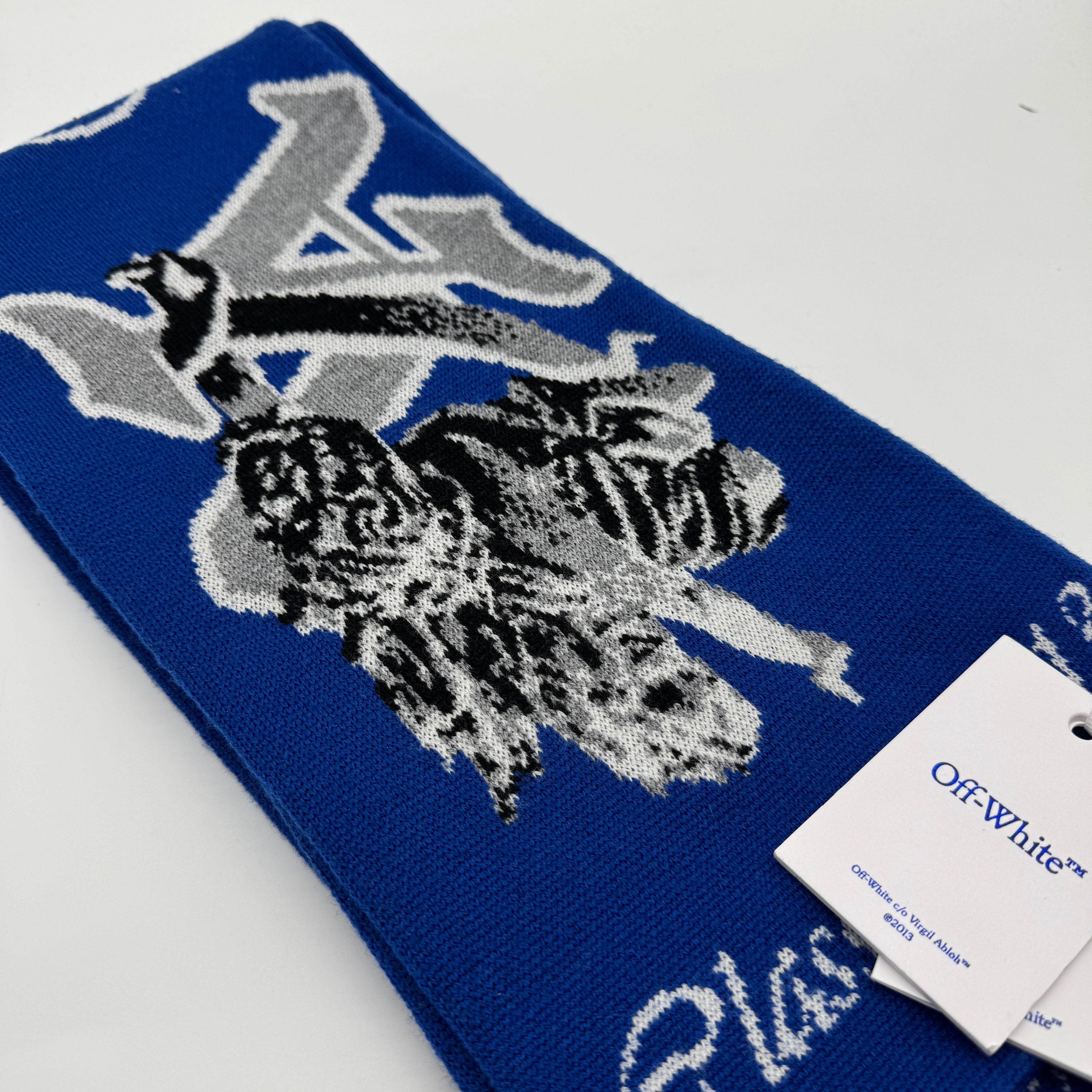 Off White VA Knit Scarf