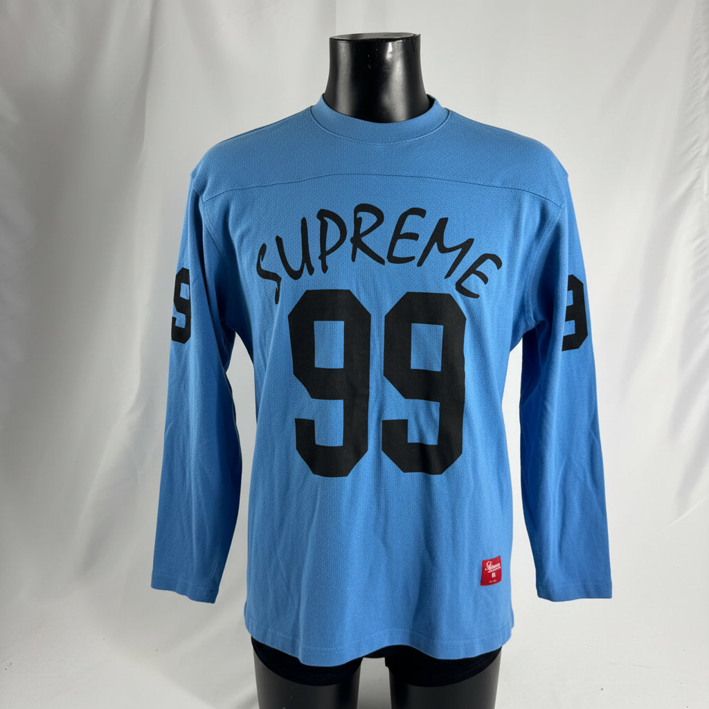 Supreme 99 L/S Blue Football Shirt