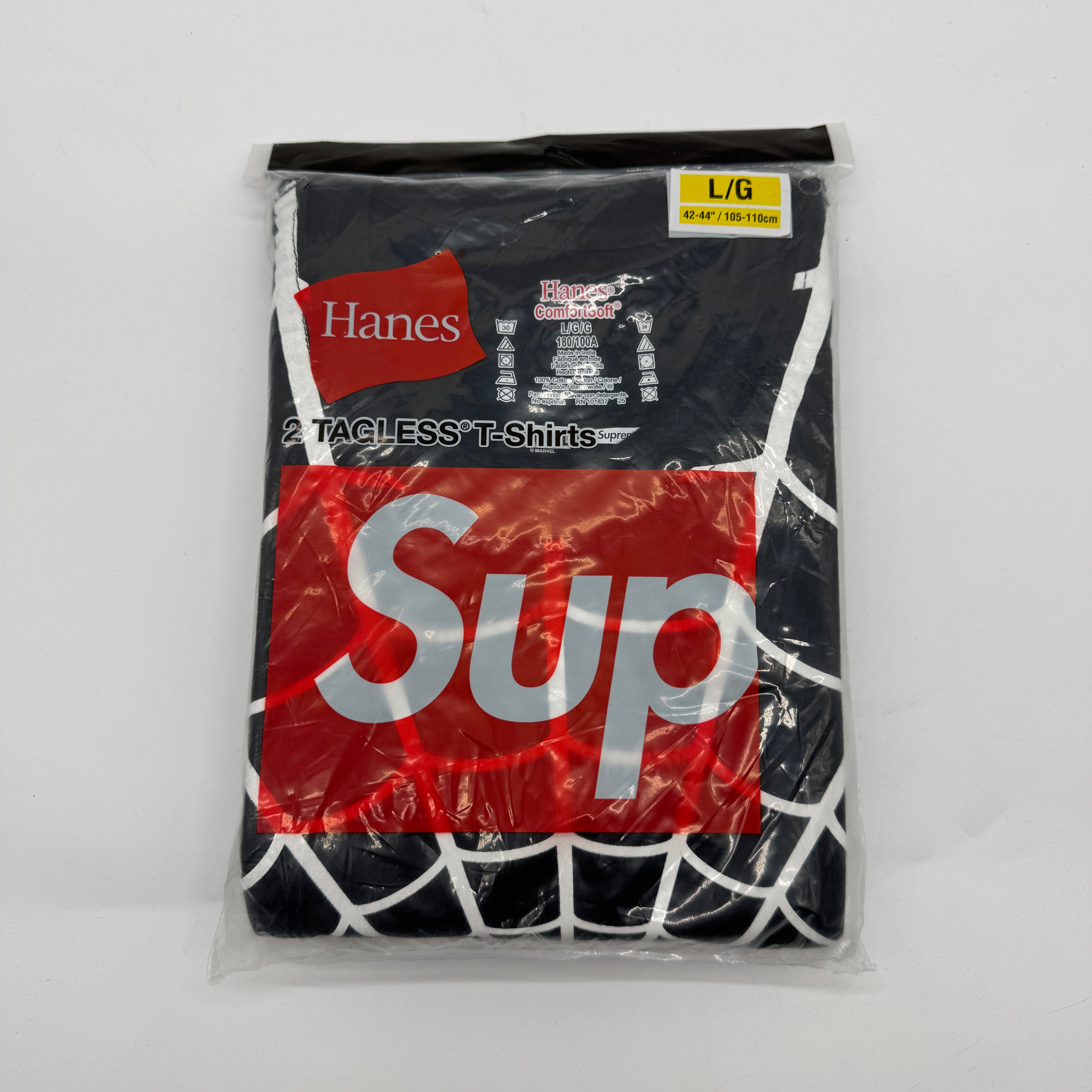Supreme Hanes Web Shirts x2 Pack