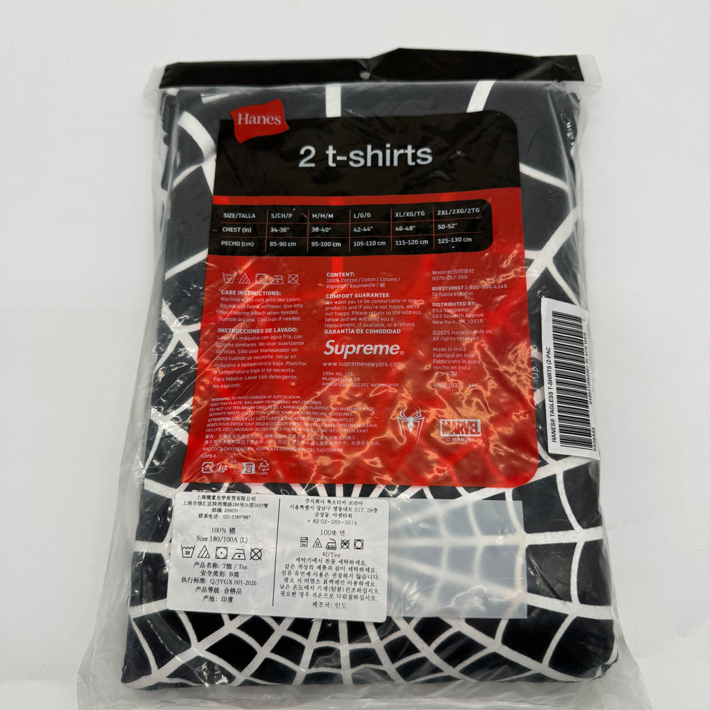 Supreme Hanes Web Shirts x2 Pack