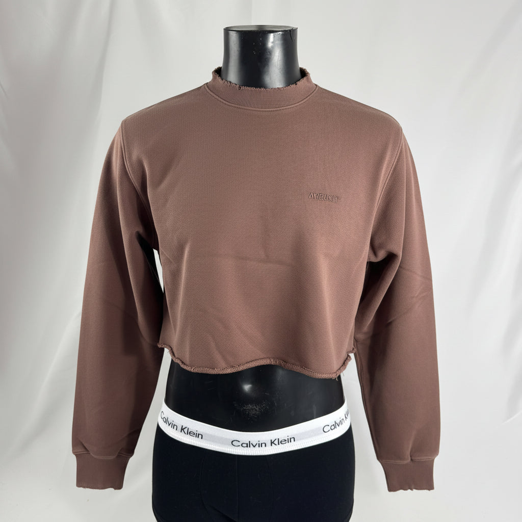 Ambush Destroyed Edges Cropped Sweater
