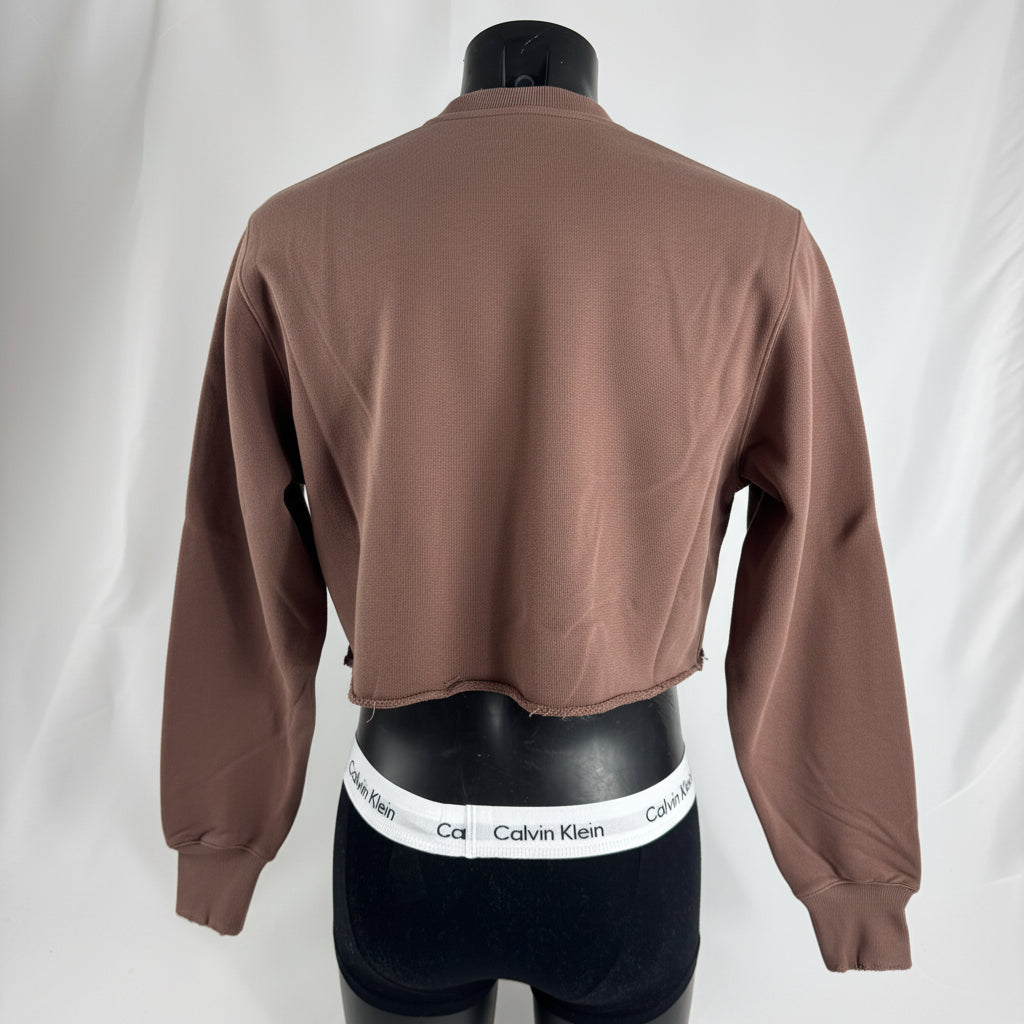Ambush Destroyed Edges Cropped Sweater