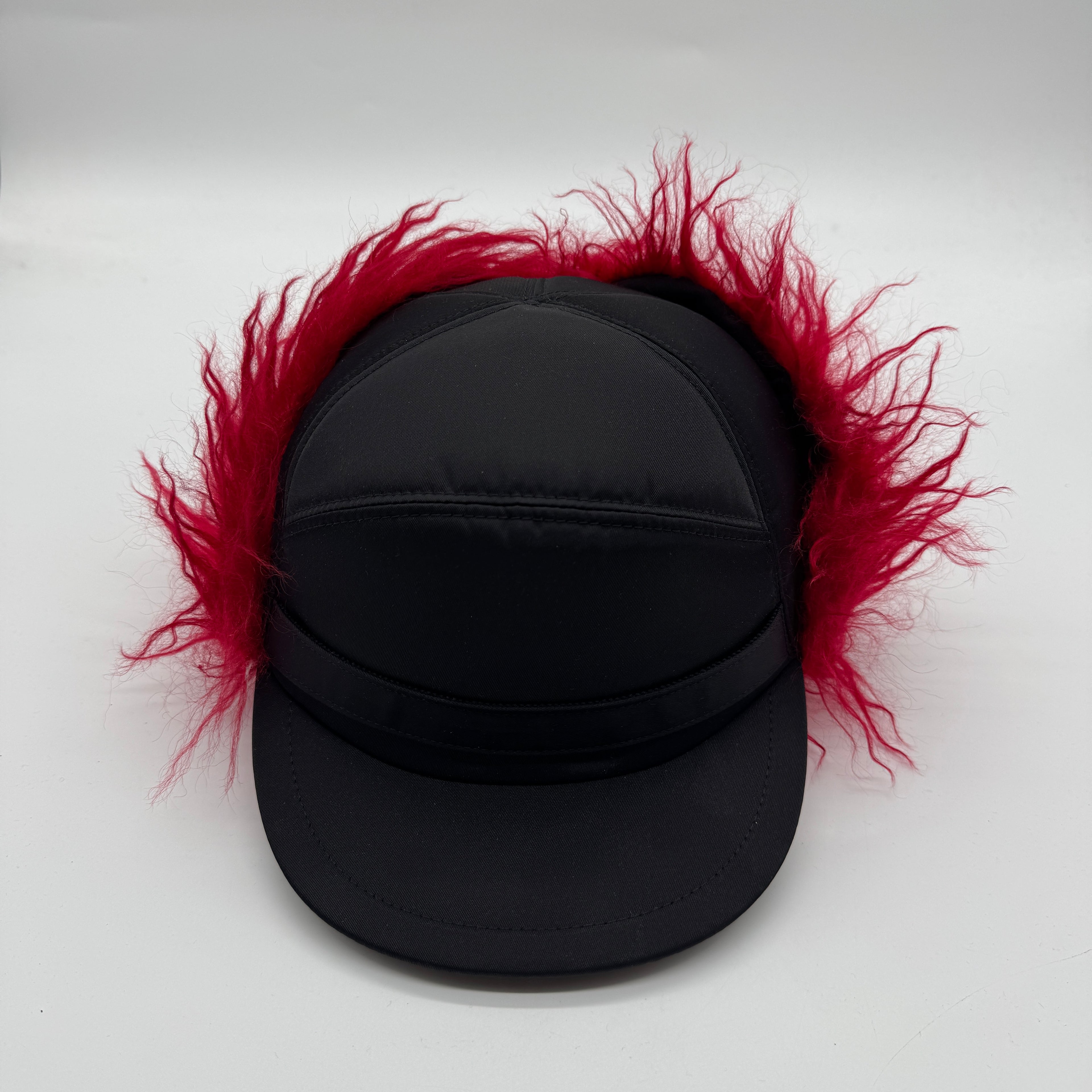Prada Red Nylon Hat