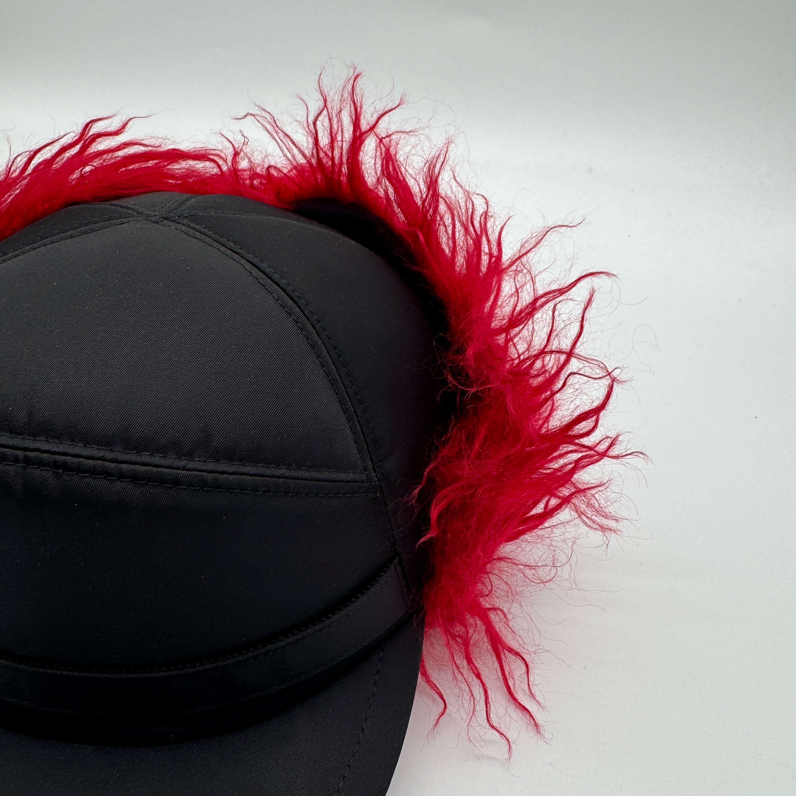 Prada Red Nylon Hat