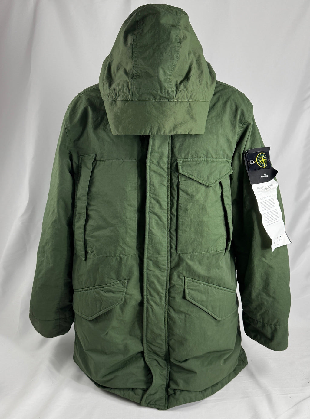 Stone Island Opaque Nylon Twill Down Parka