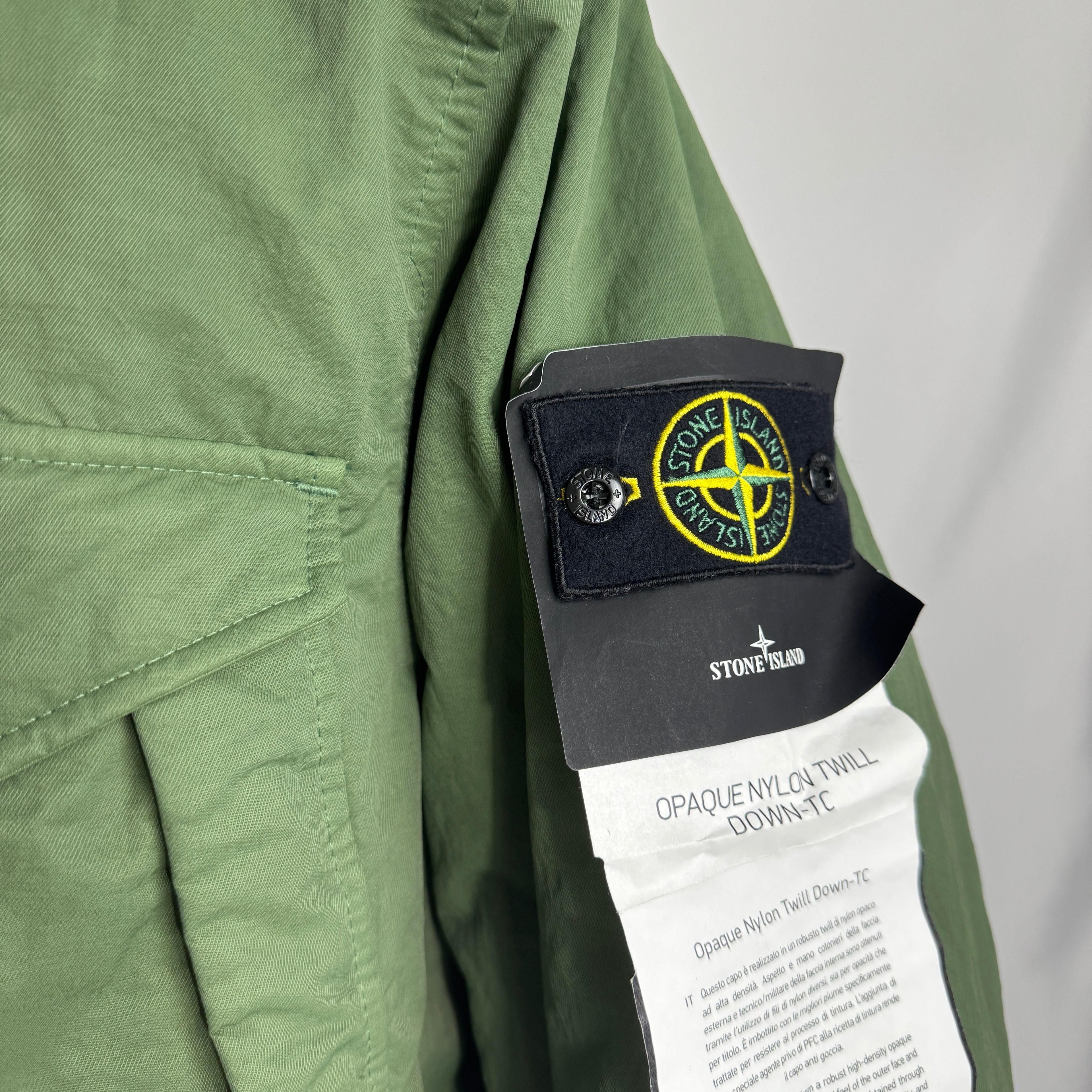 Stone Island Opaque Nylon Twill Down Parka
