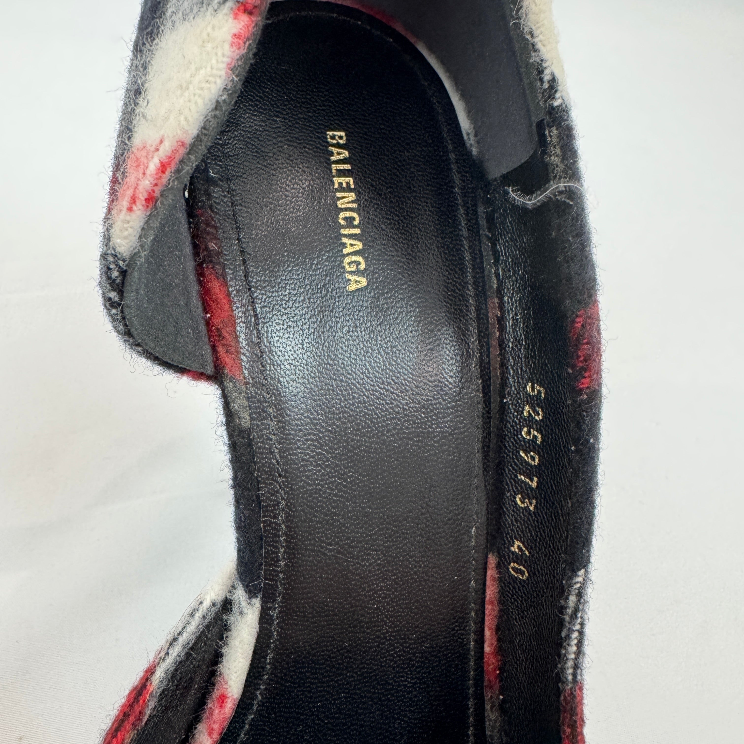 Balenciaga Tartan Plaid BB Pumps