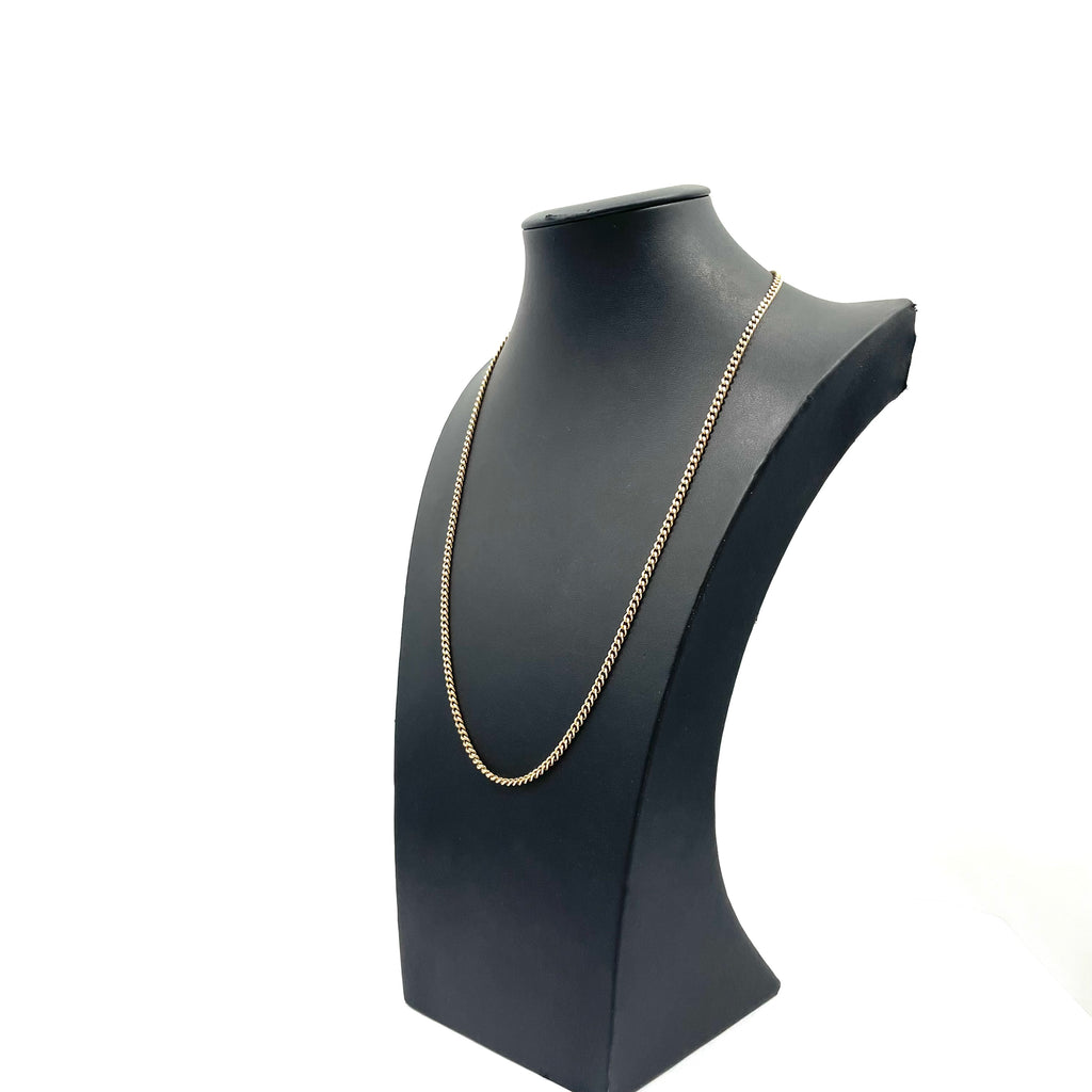 9CT Gold Curb Chain 24" 3mm